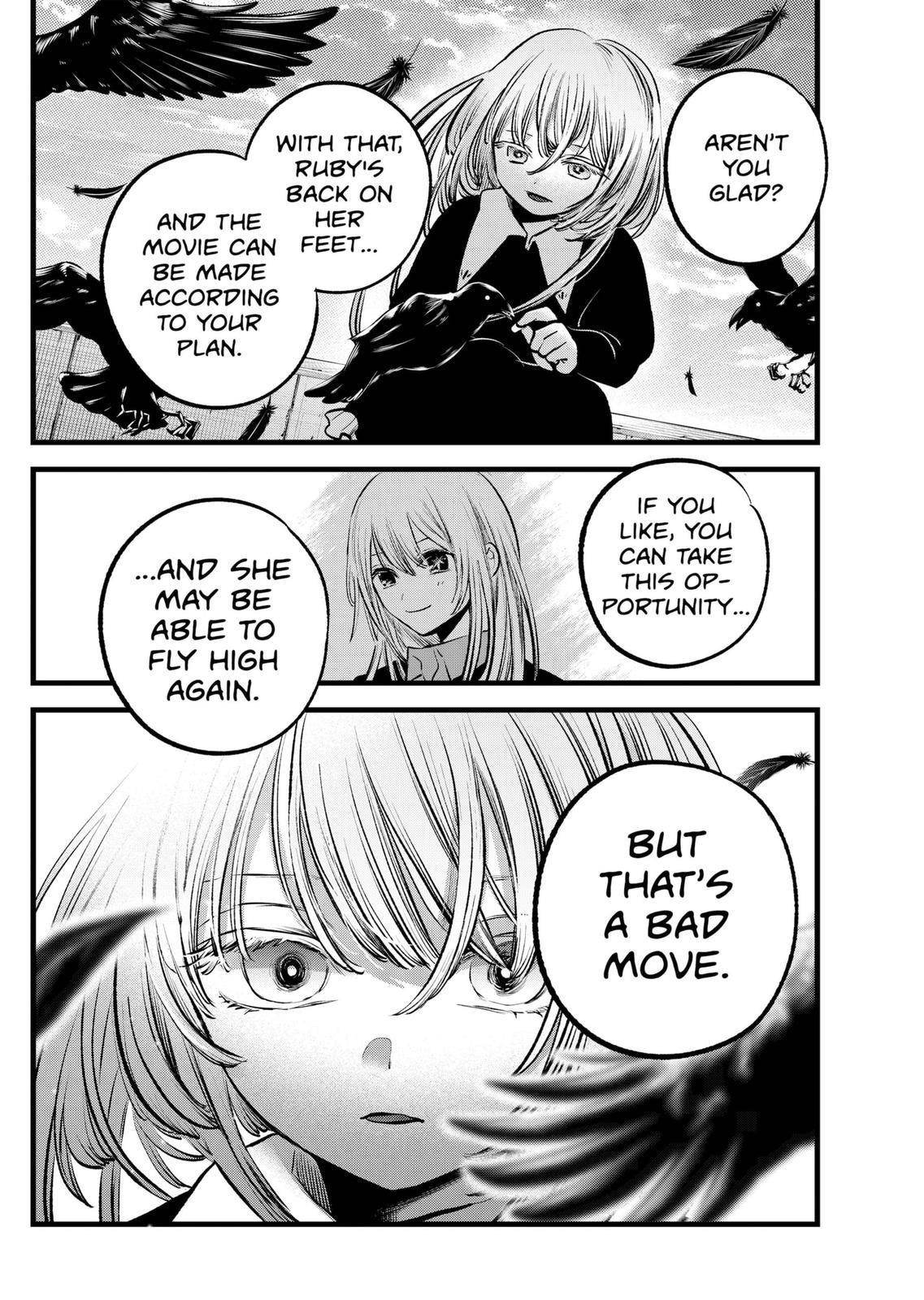 Oshi no Ko Chapter 123 page 14 - Chapter 123: Bad Move