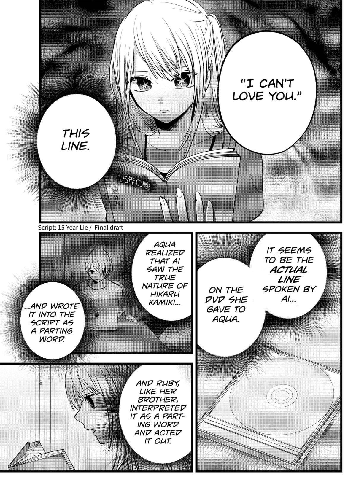 Oshi no Ko Chapter 128 page 11 - Chapter 128: Script Reading