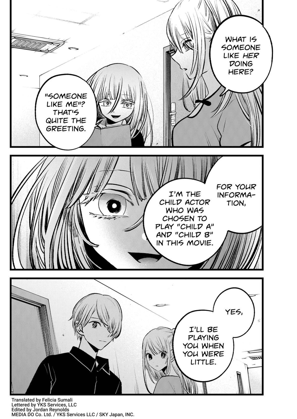 Oshi no Ko Chapter 128 page 2 - Chapter 128: Script Reading