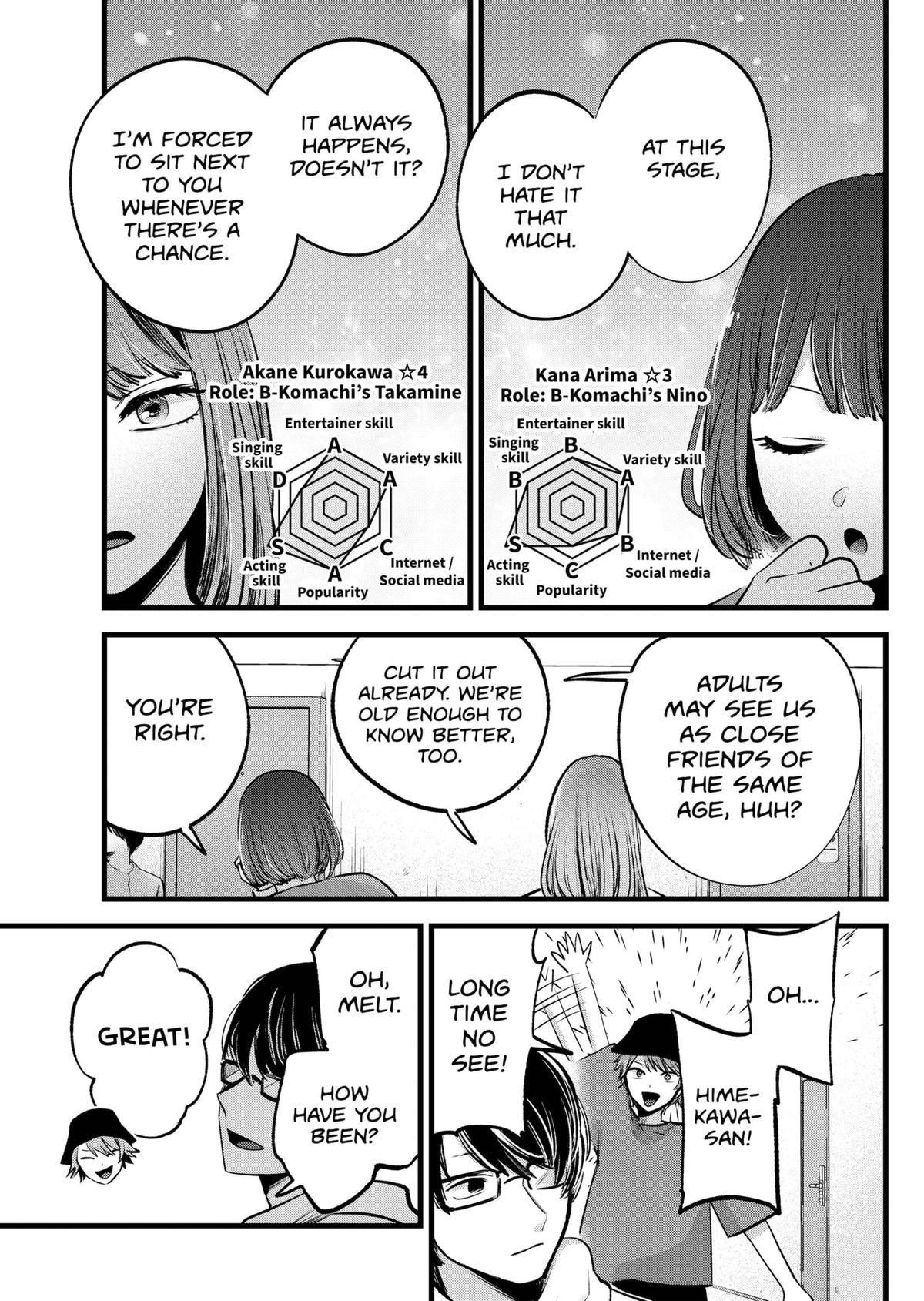 Oshi no Ko Chapter 128 page 7 - Chapter 128: Script Reading