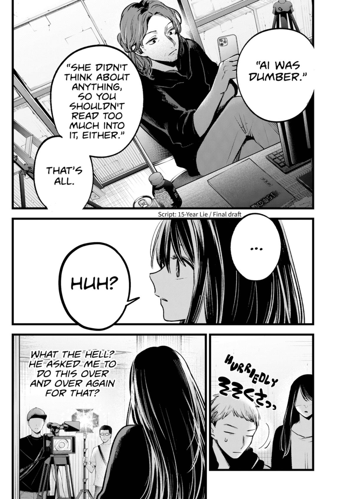 Oshi no Ko Chapter 129 page 12 - Chapter 129: Piece