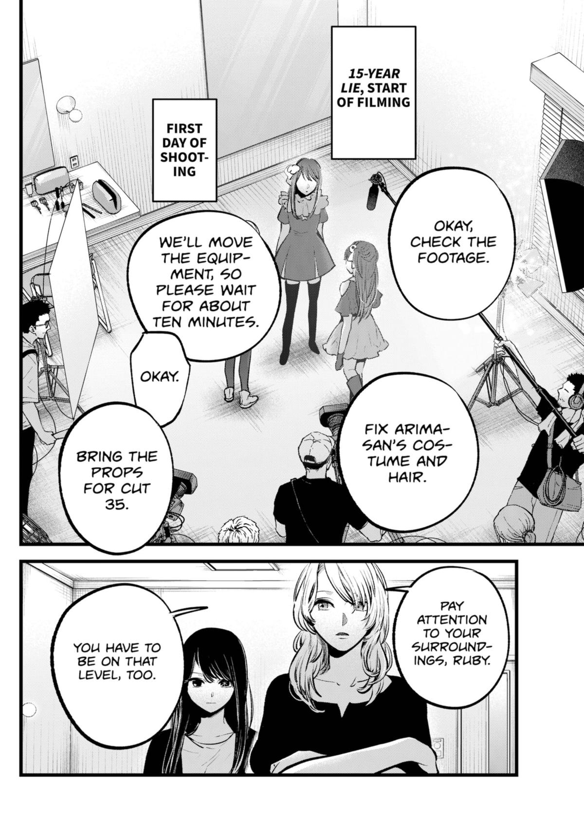 Oshi no Ko Chapter 129 page 4 - Chapter 129: Piece