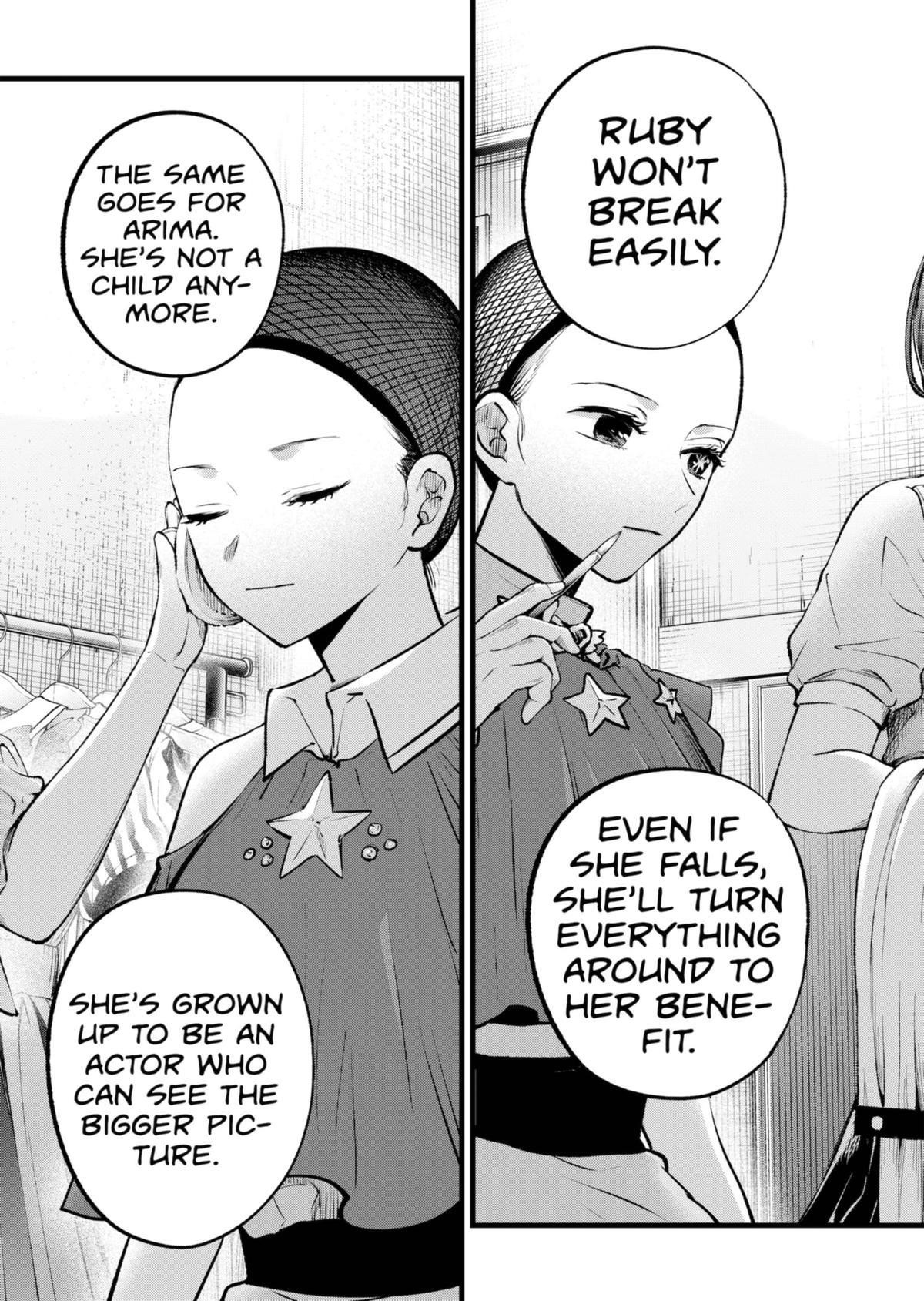 Oshi no Ko Chapter 135 page 17 - Chapter 135: By Her Side