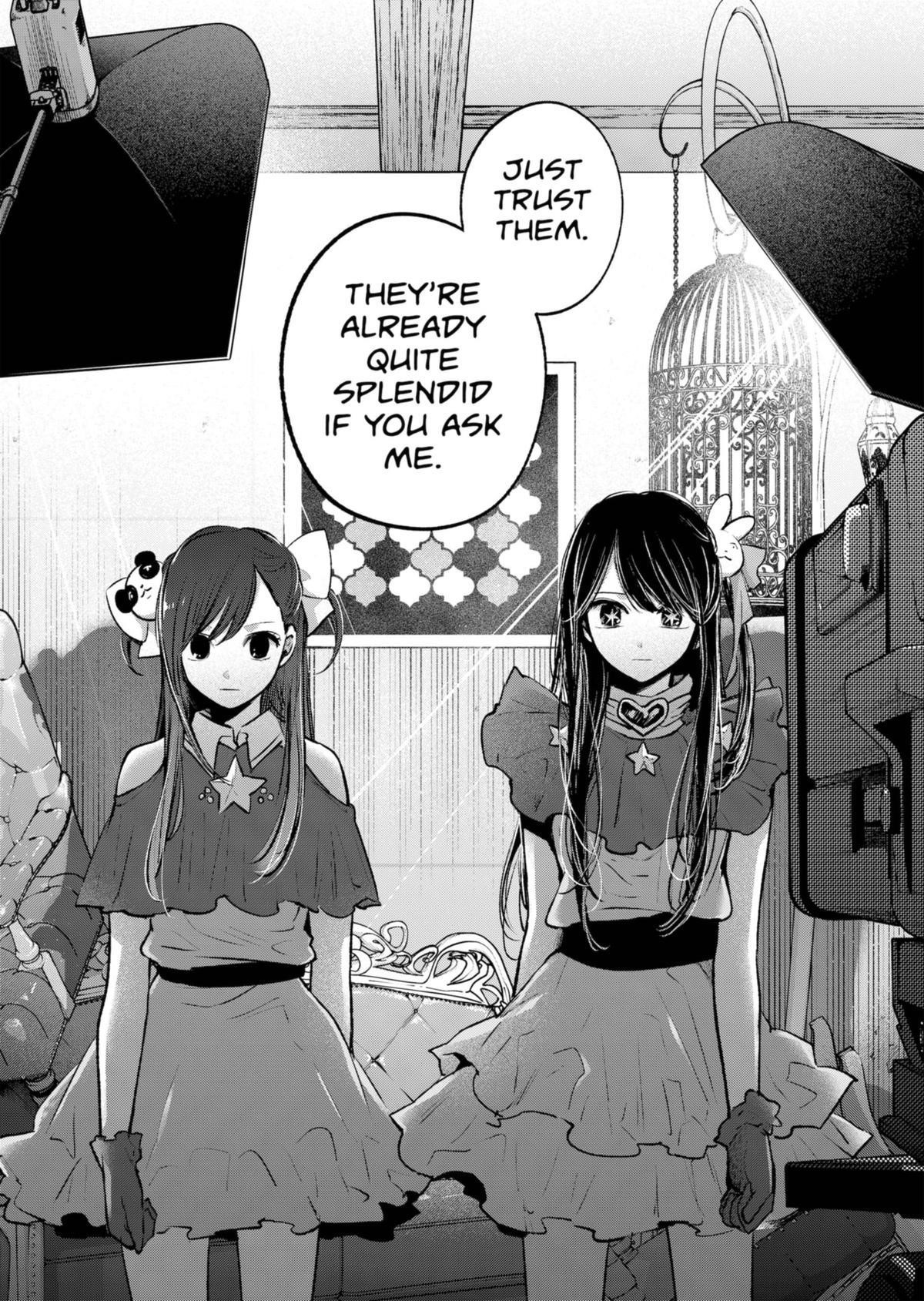 Oshi no Ko Chapter 135 page 18 - Chapter 135: By Her Side
