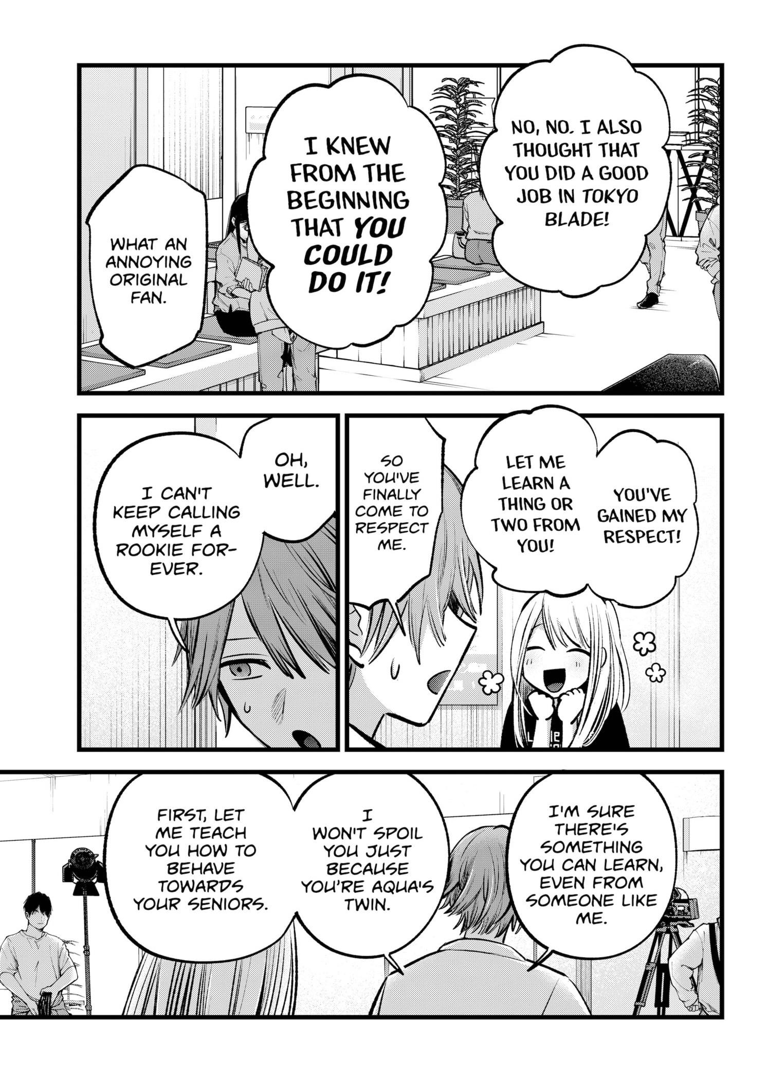 Oshi no Ko Chapter 144 page 13 - Chapter 144: Fan of the Originals