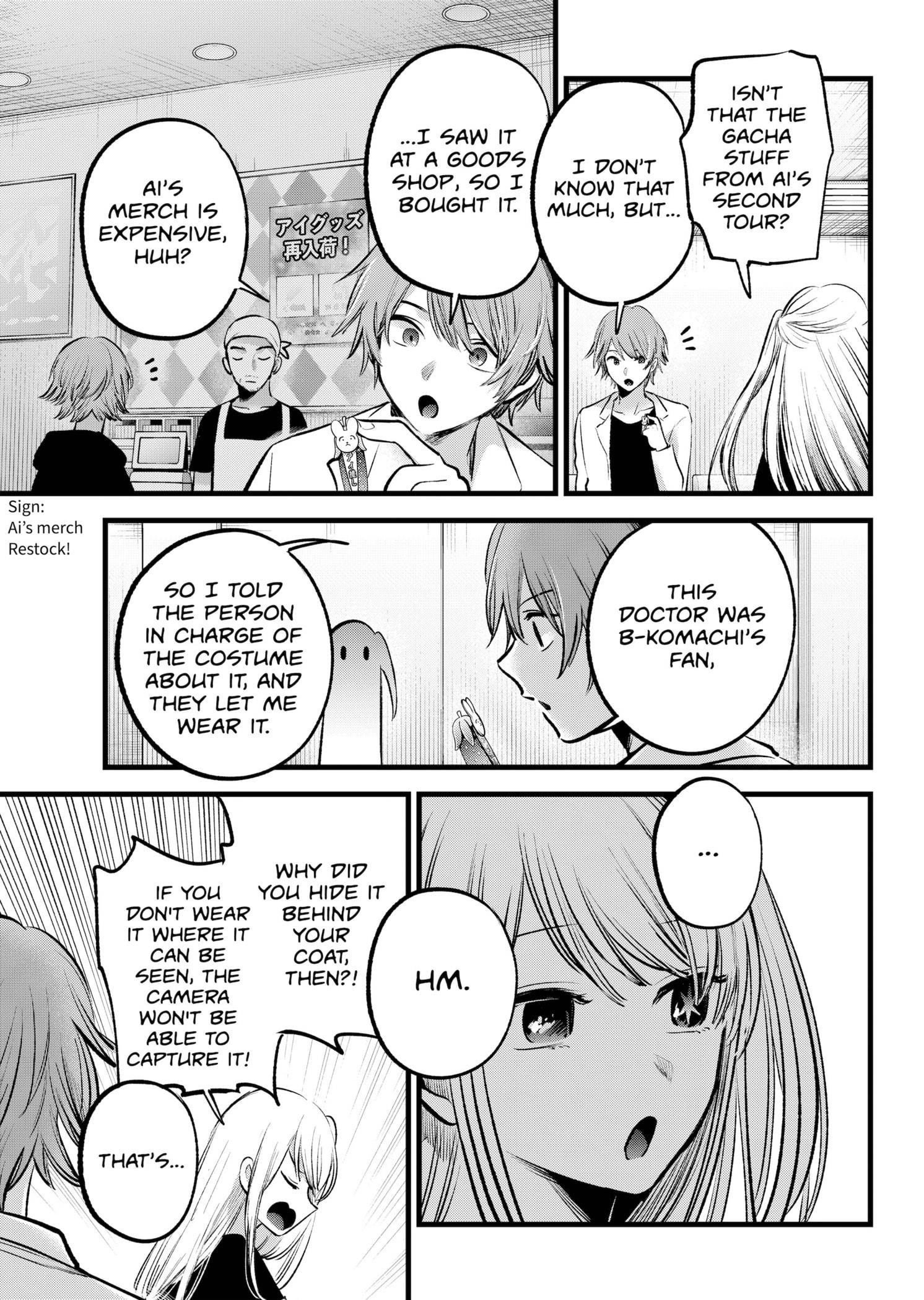Oshi no Ko Chapter 144 page 9 - Chapter 144: Fan of the Originals