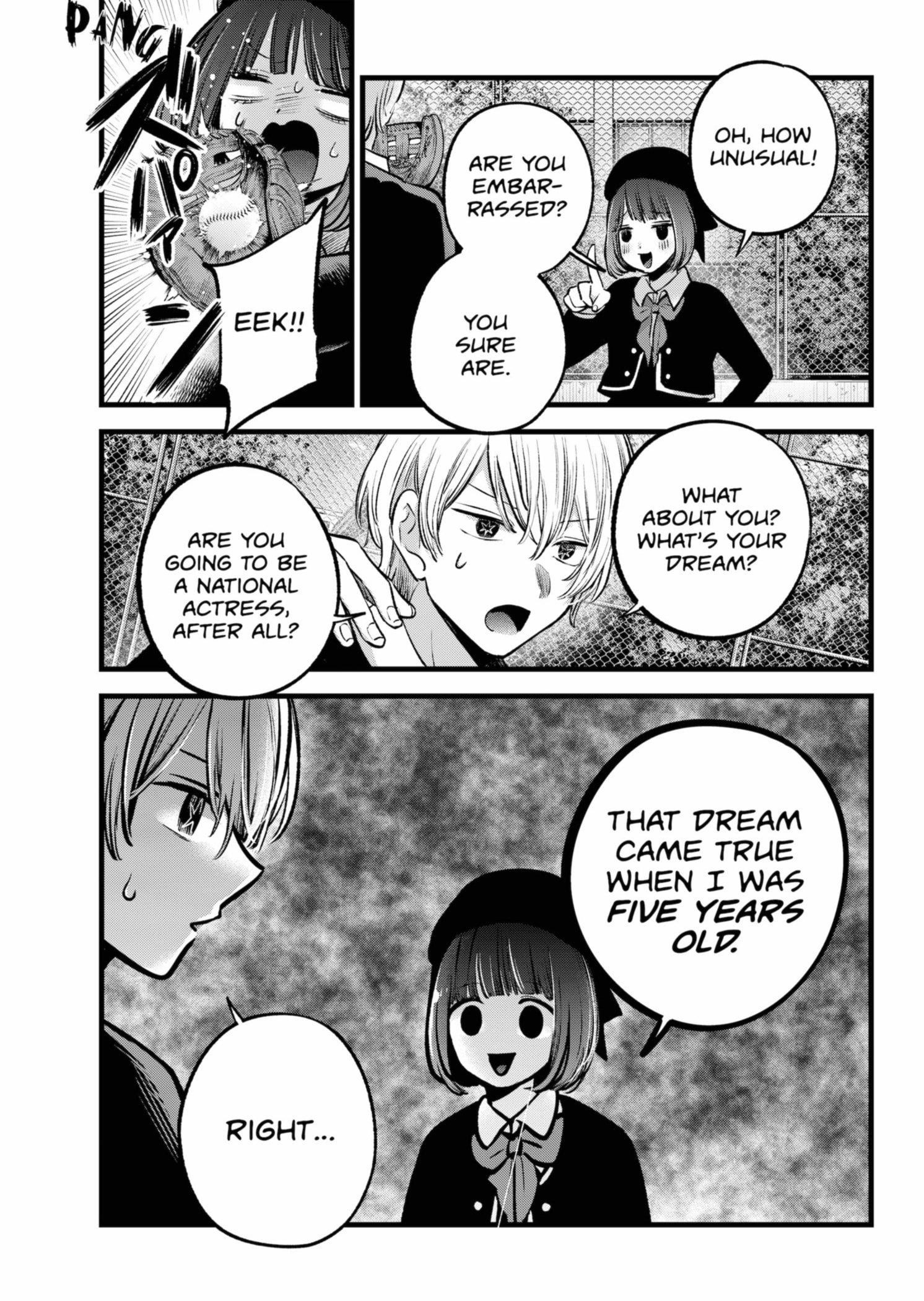 Oshi no Ko Chapter 151 page 13 - Chapter 151: Catch Ball