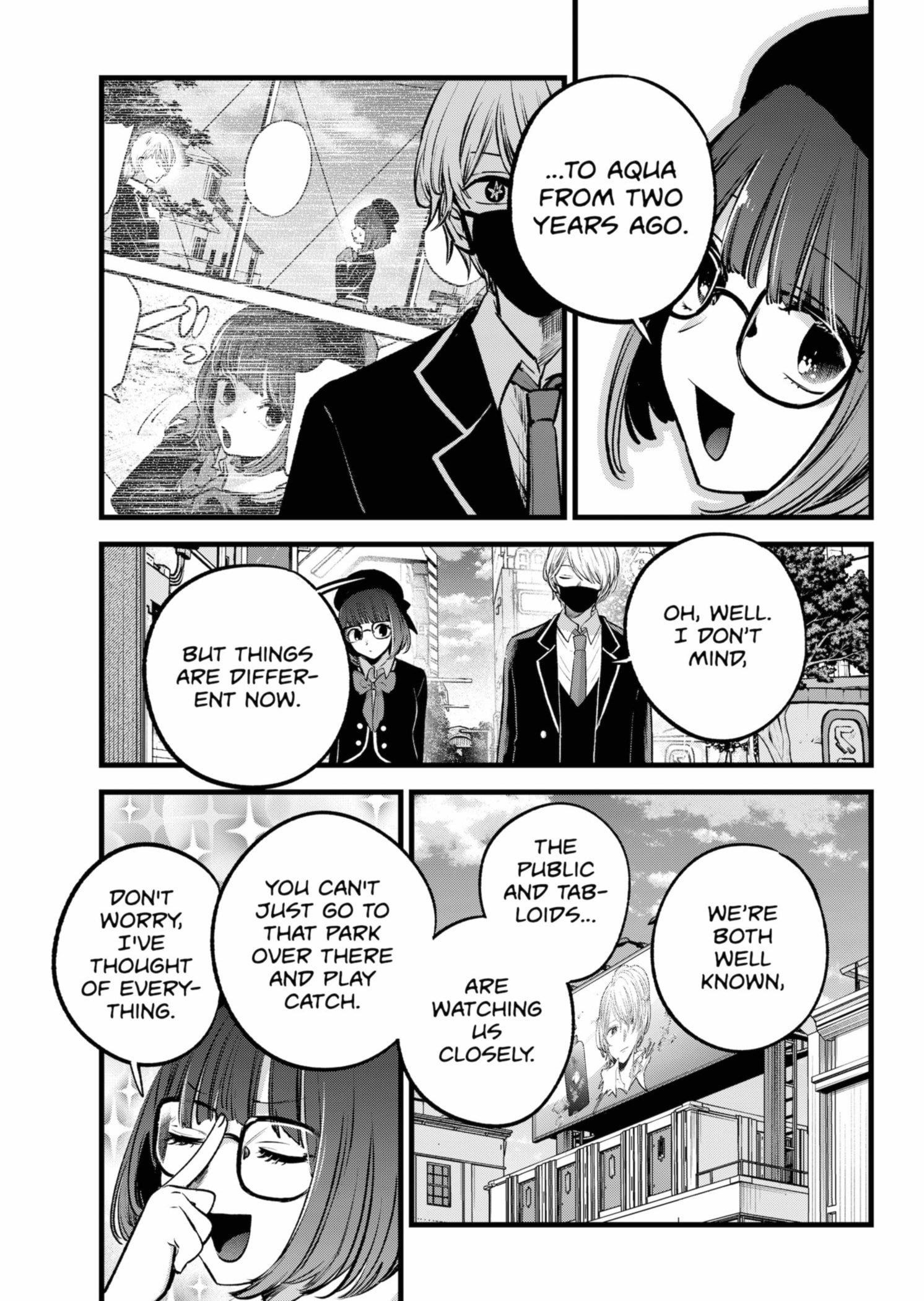 Oshi no Ko Chapter 151 page 7 - Chapter 151: Catch Ball