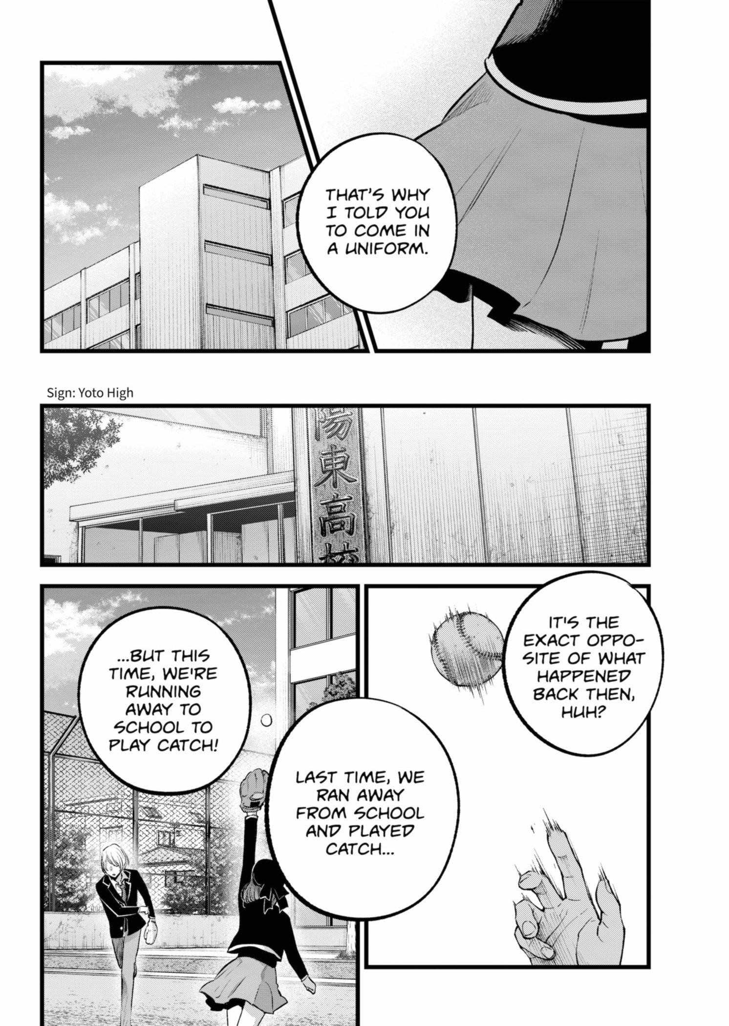 Oshi no Ko Chapter 151 page 8 - Chapter 151: Catch Ball