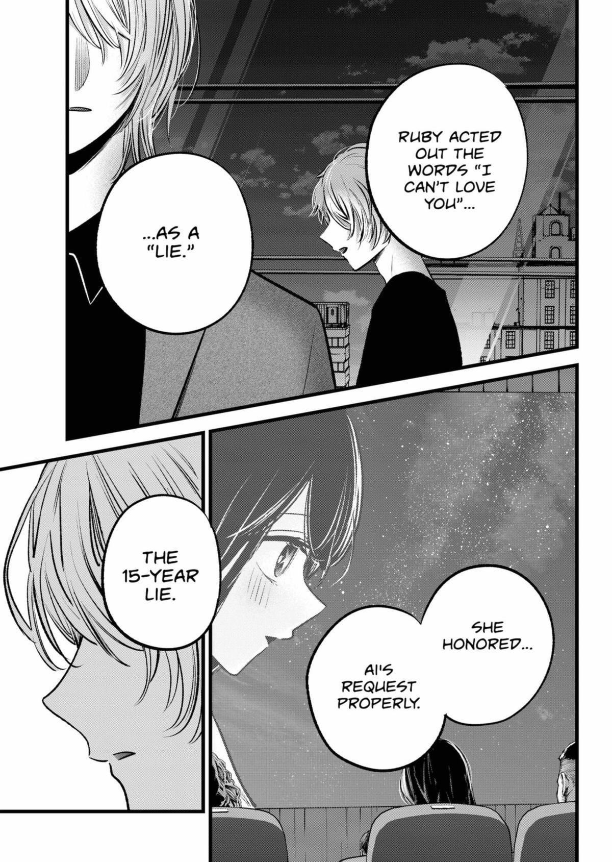 Oshi no Ko Chapter 154 page 15 - Chapter 154: 15-Year Lie