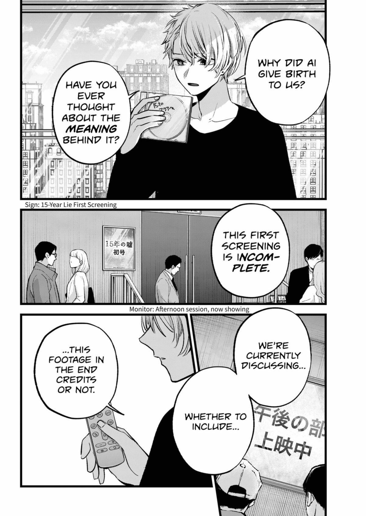 Oshi no Ko Chapter 154 page 8 - Chapter 154: 15-Year Lie