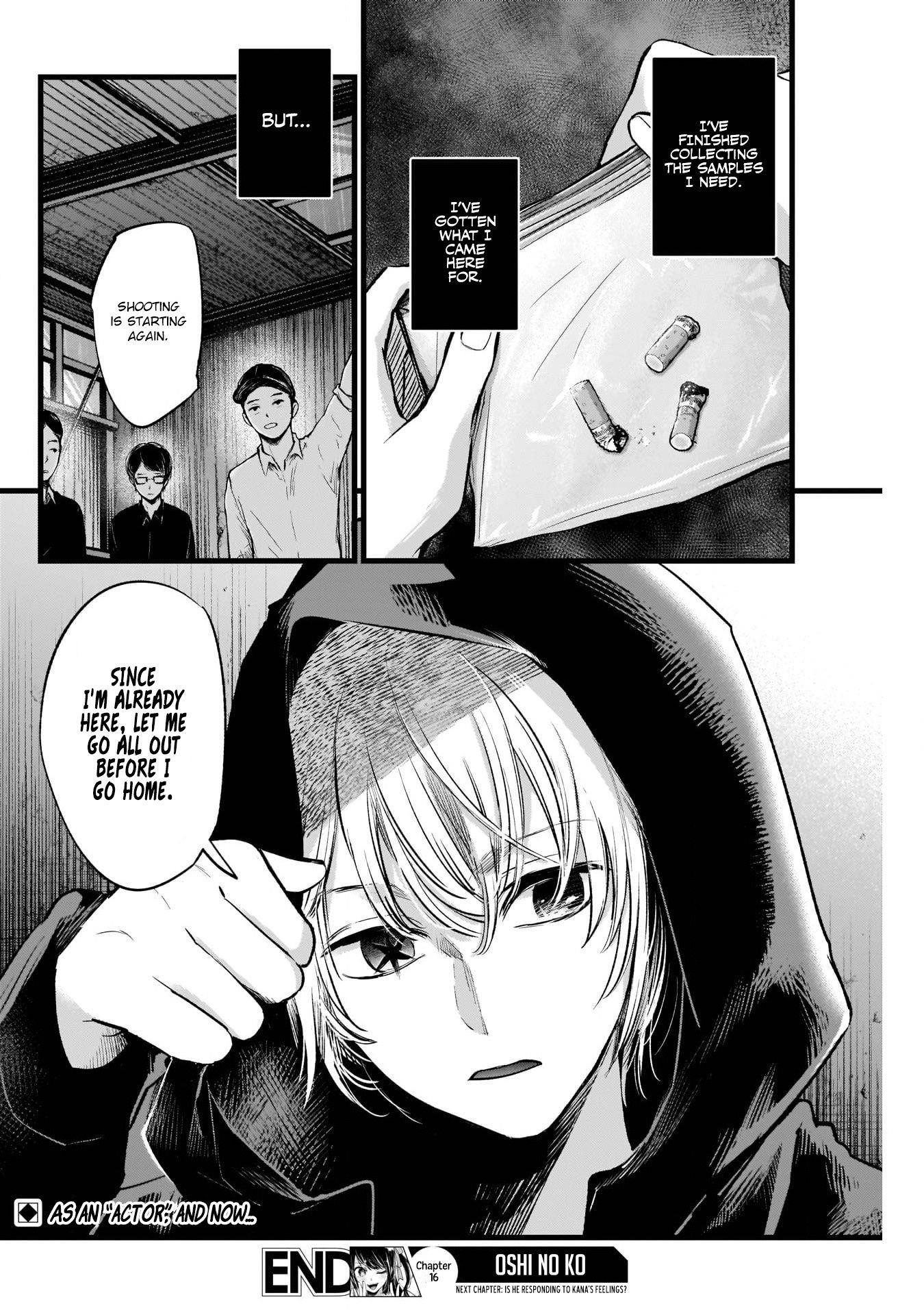 Oshi no Ko Chapter 16 page 18 - Chapter 16: Acting Skills