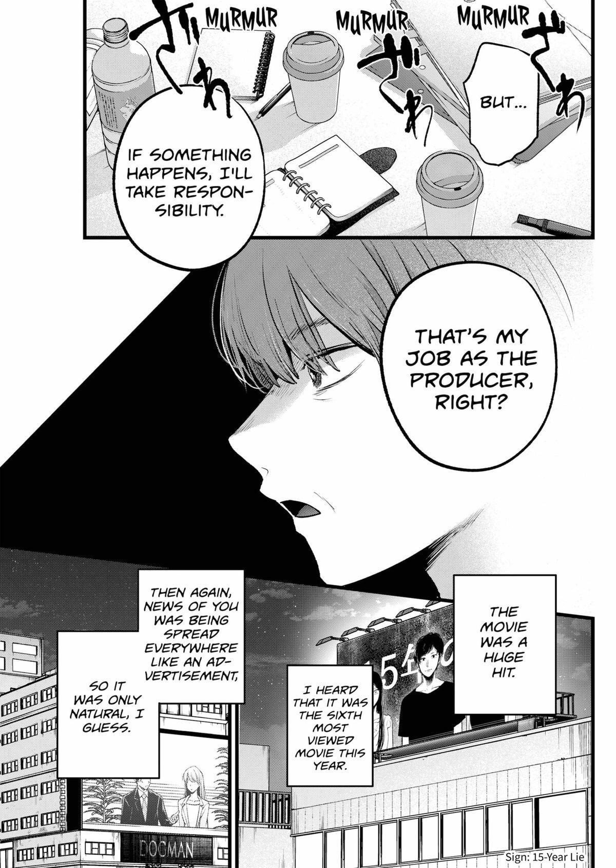 Oshi no Ko Chapter 165 page 15 - Chapter 165: And Then