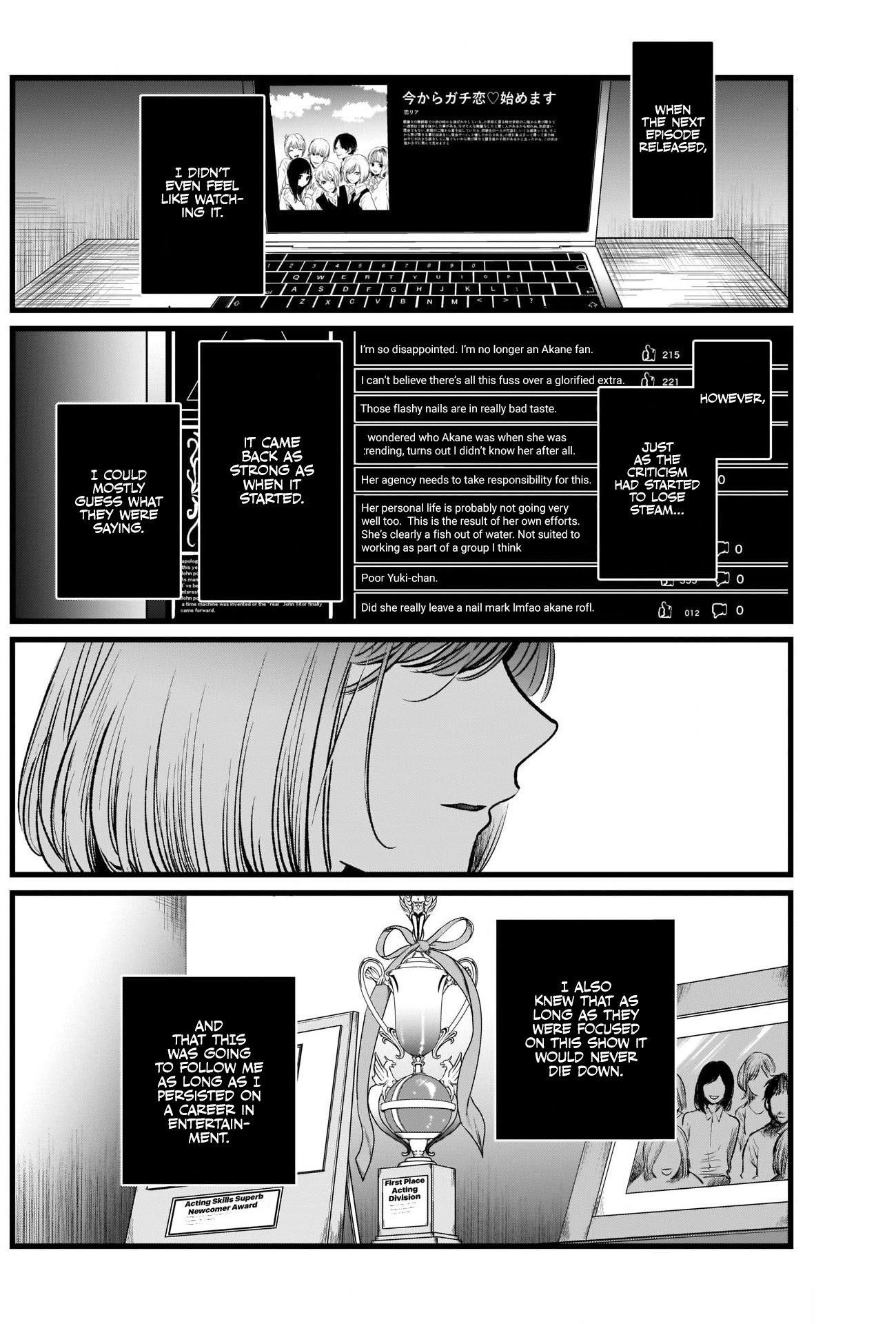 Oshi no Ko Chapter 25 page 10 - Chapter 25: Up in Flames