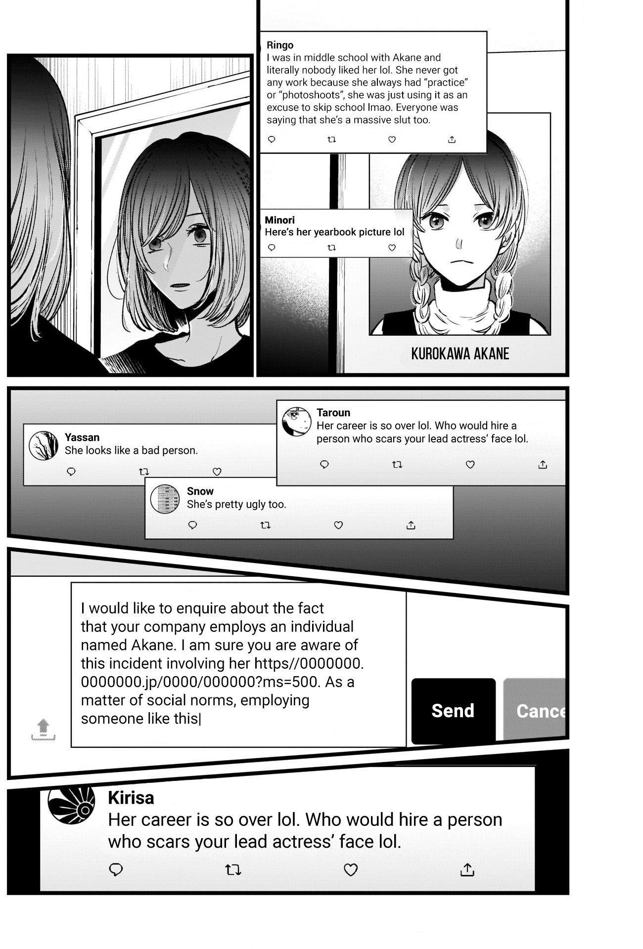 Oshi no Ko Chapter 25 page 12 - Chapter 25: Up in Flames