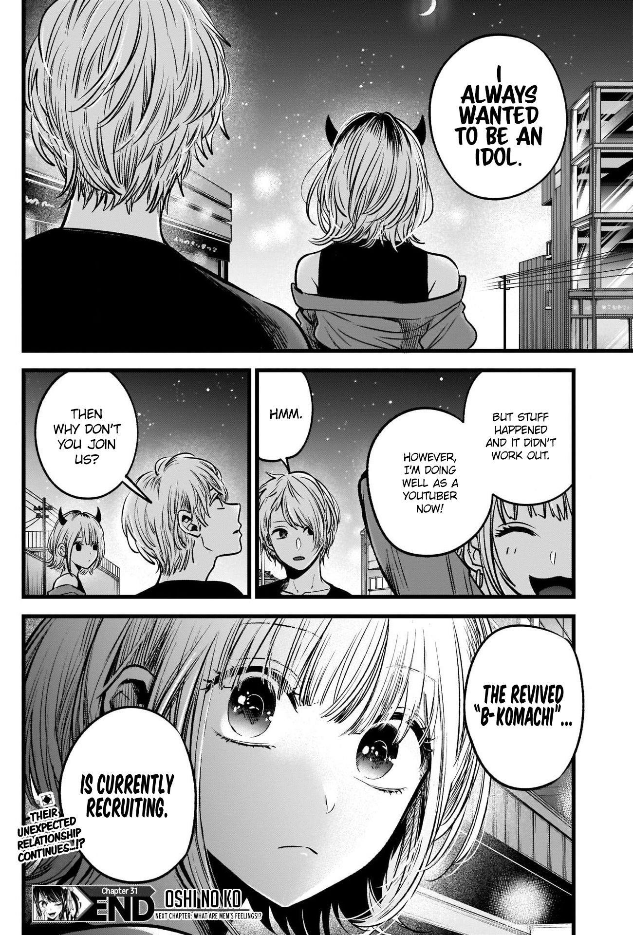 Oshi no Ko Chapter 31 page 18 - Chapter 31: Love for Real