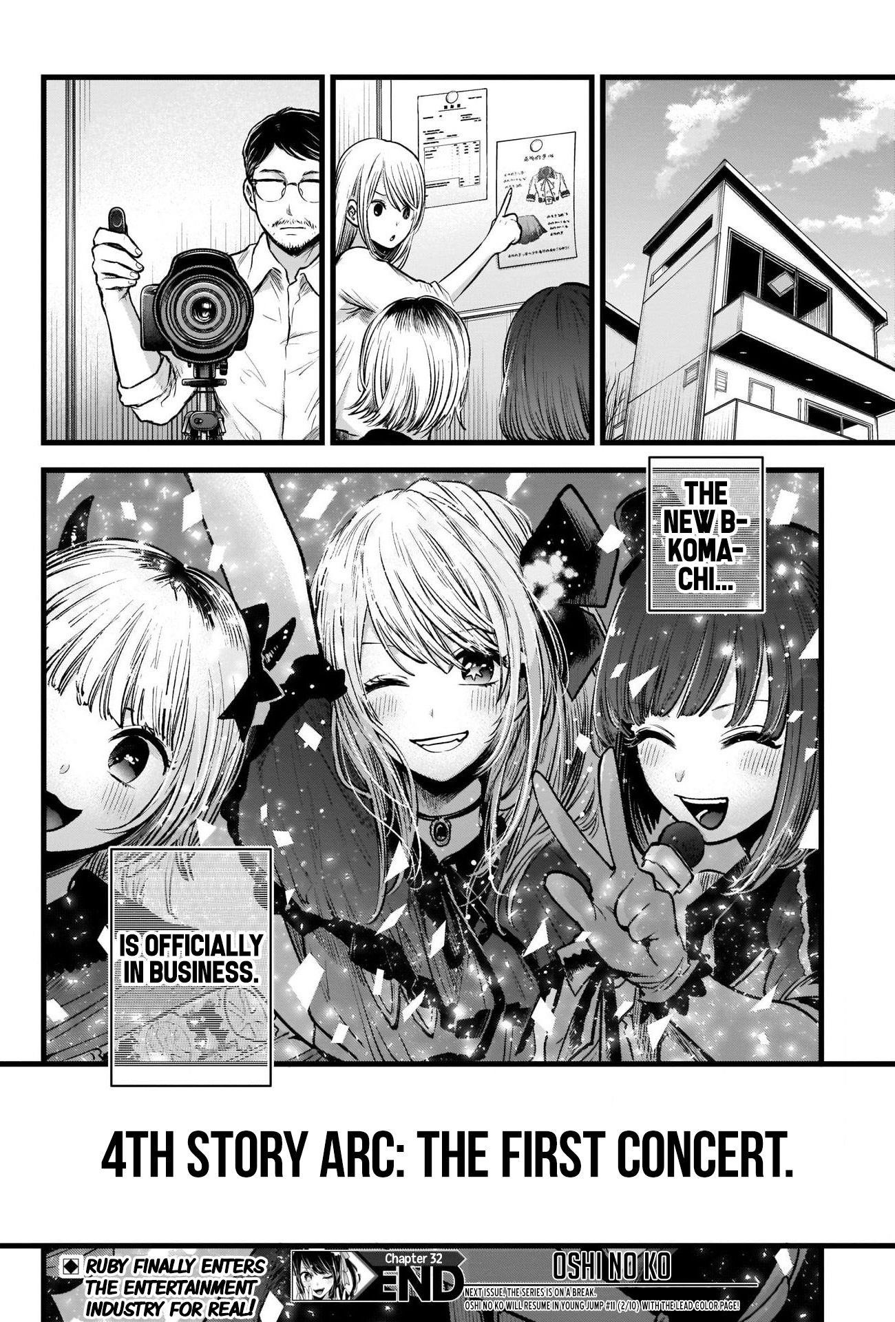 Oshi no Ko Chapter 32 page 18 - Chapter 32: Appropriate Age