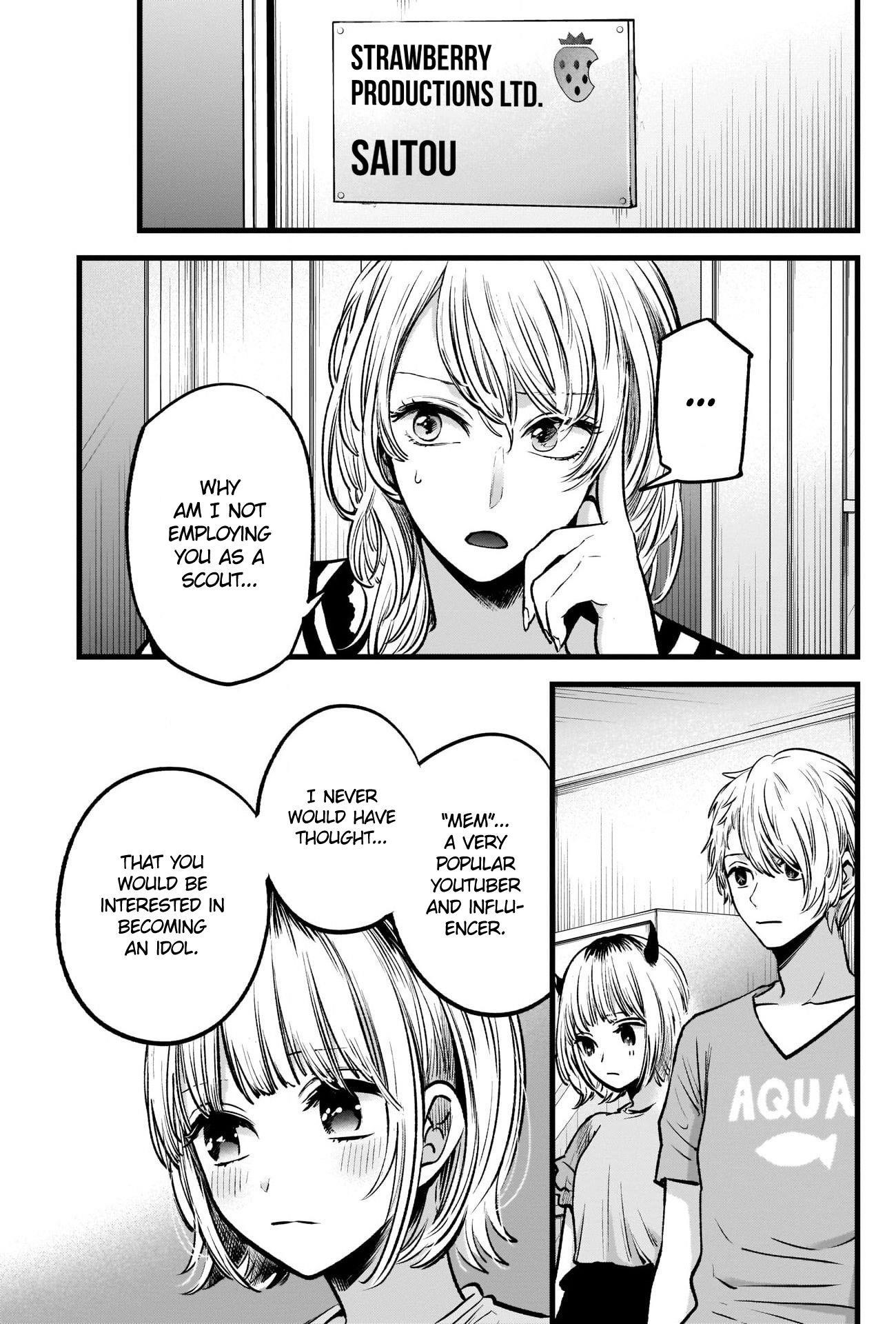 Oshi no Ko Chapter 32 page 3 - Chapter 32: Appropriate Age