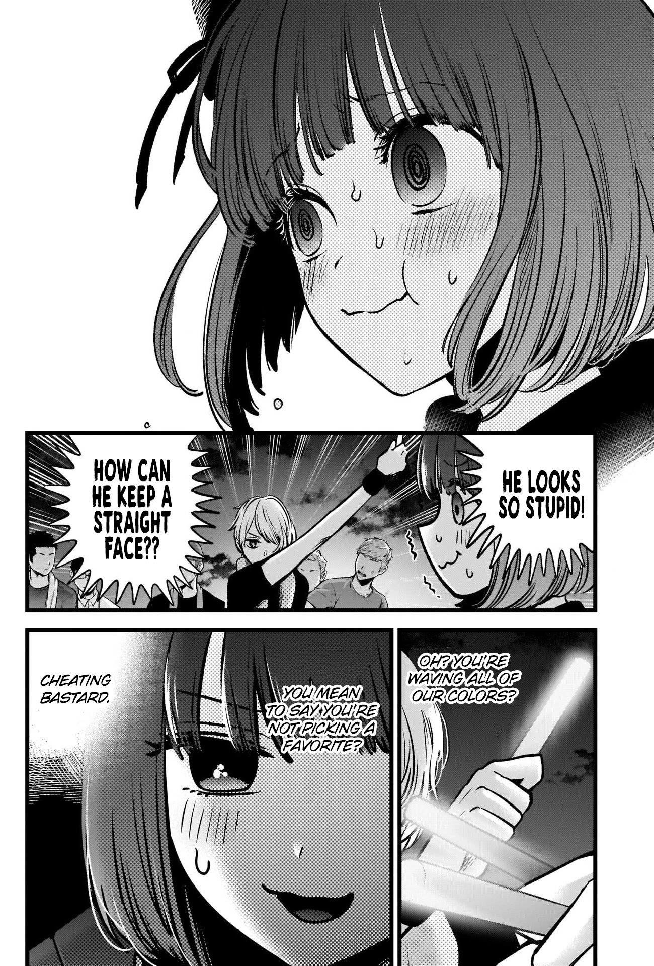 Oshi no Ko Chapter 38 page 14 - Chapter 38: Group Fan