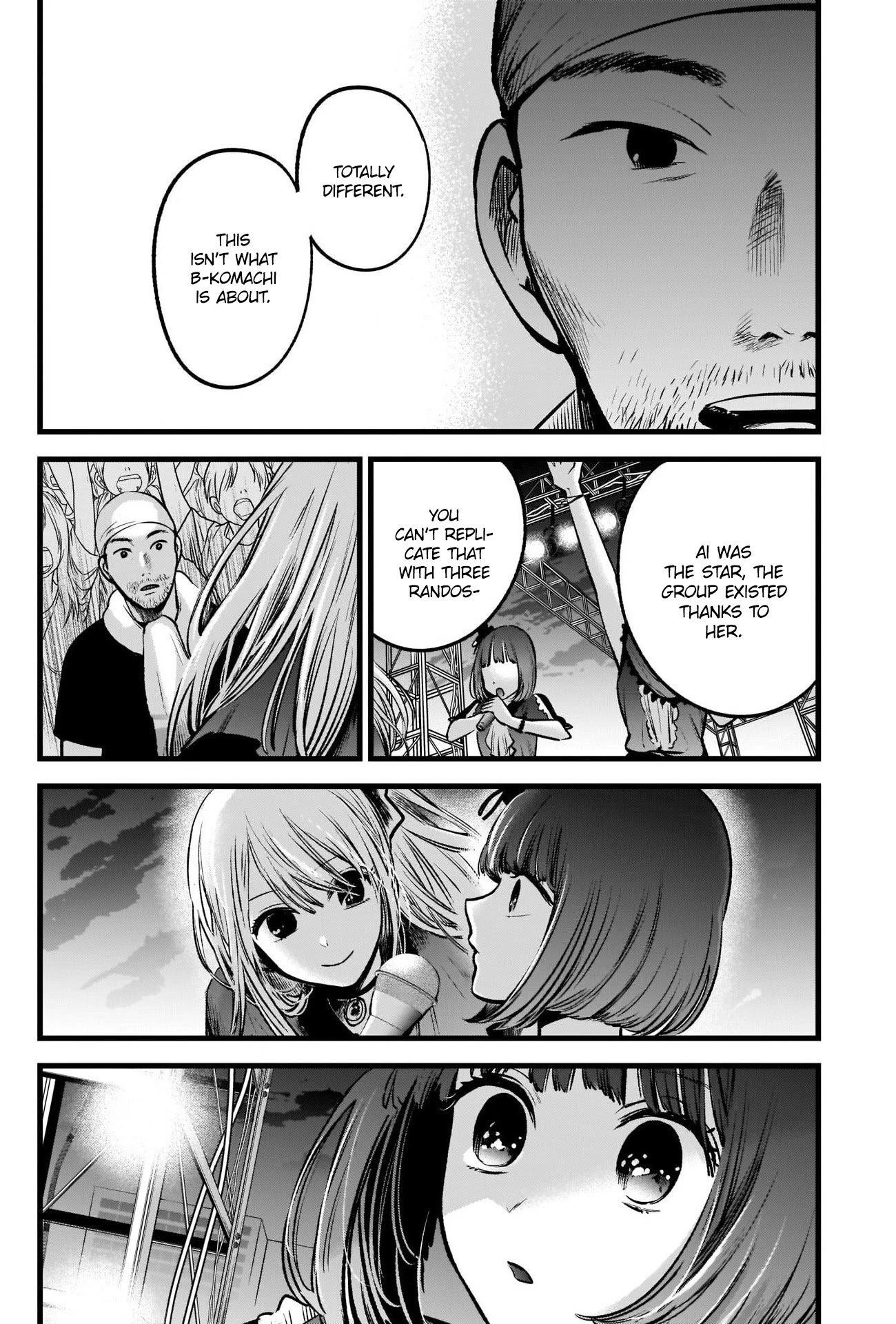 Oshi no Ko Chapter 38 page 6 - Chapter 38: Group Fan