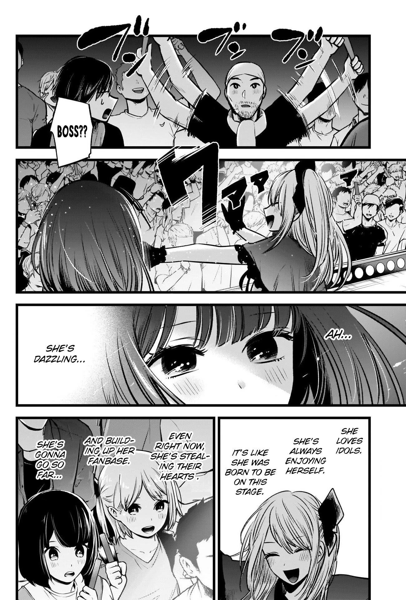 Oshi no Ko Chapter 38 page 8 - Chapter 38: Group Fan