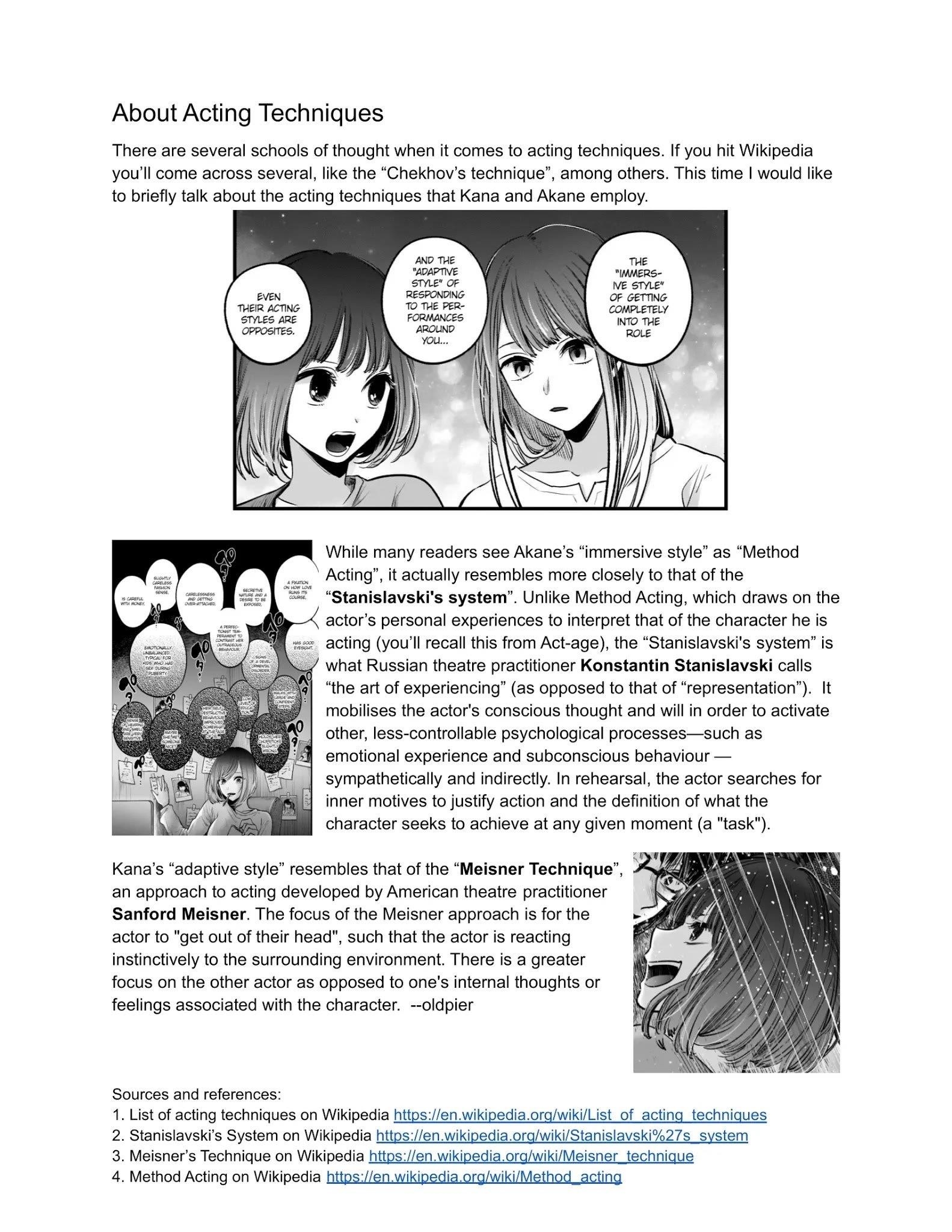 Oshi no Ko Chapter 42 page 20 - Chapter 42: Read-Through
