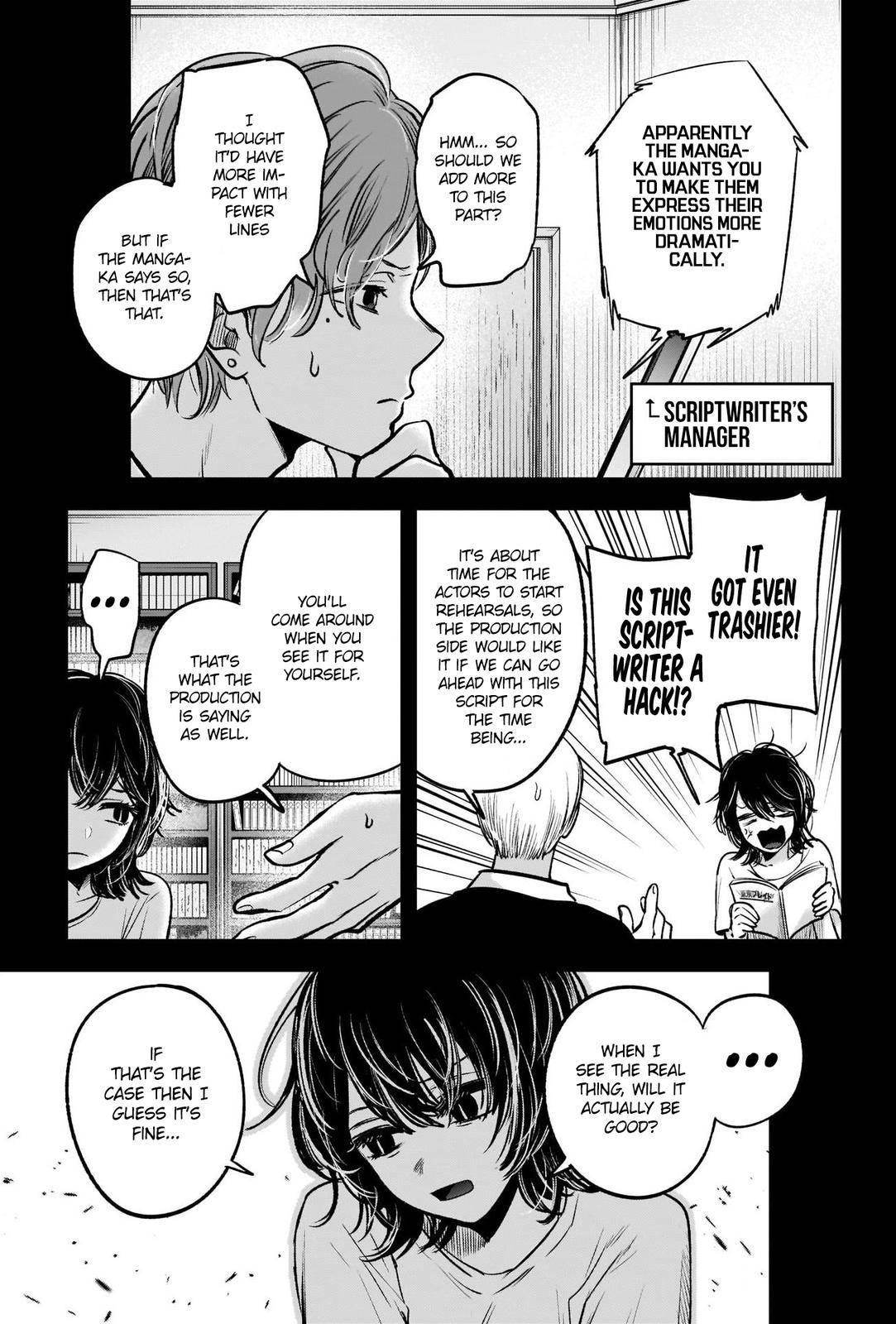 Oshi no Ko Chapter 45 page 10 - Chapter 45: The Telephone Game