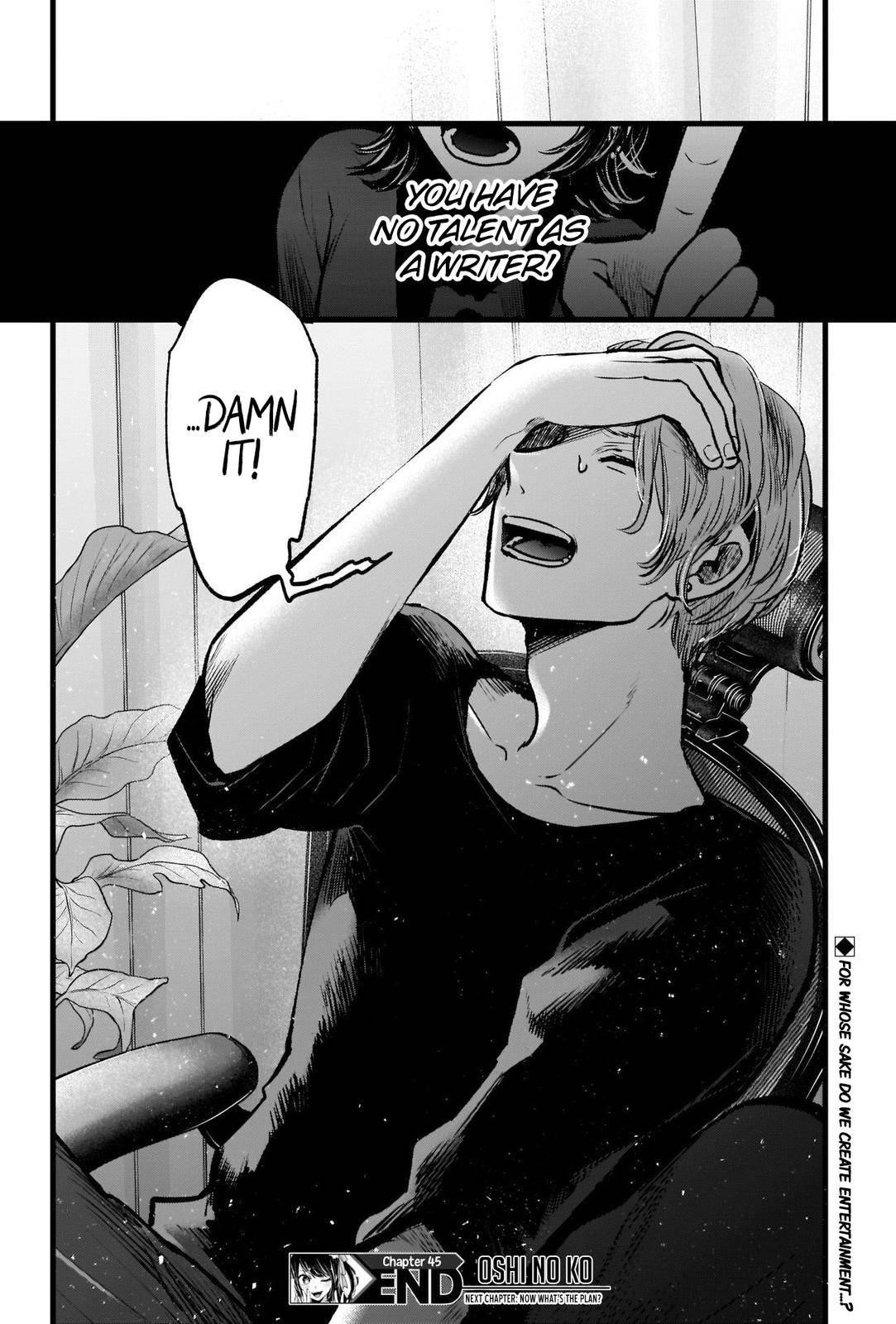 Oshi no Ko Chapter 45 page 19 - Chapter 45: The Telephone Game