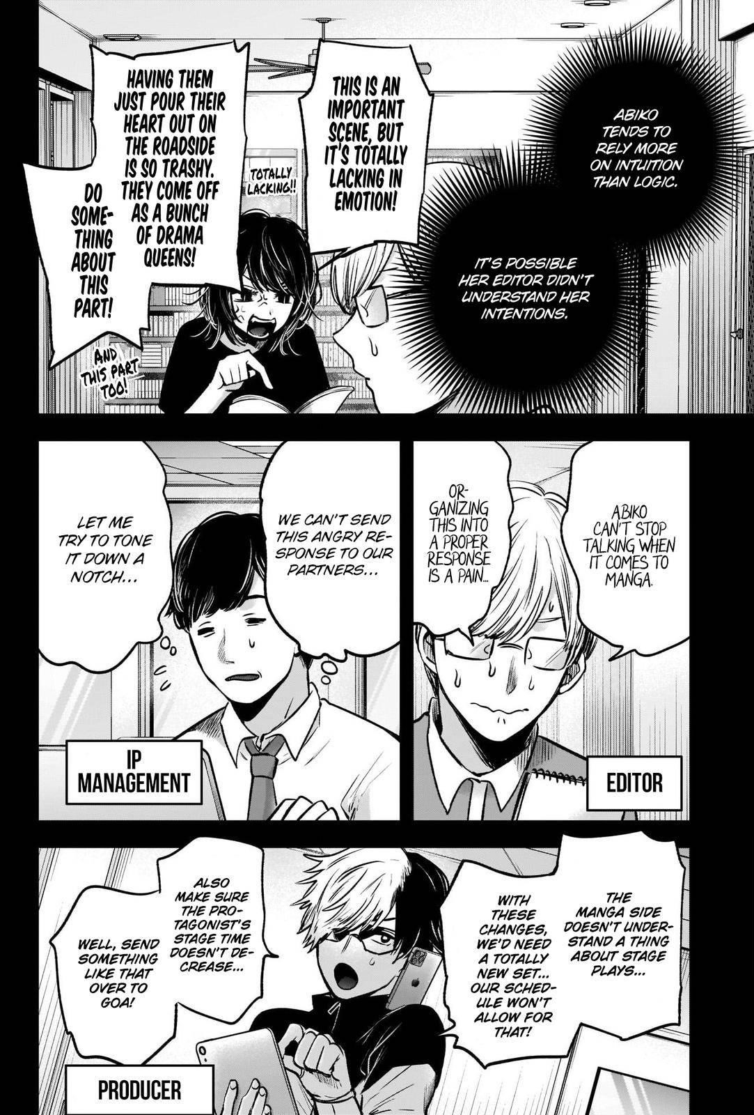 Oshi no Ko Chapter 45 page 9 - Chapter 45: The Telephone Game