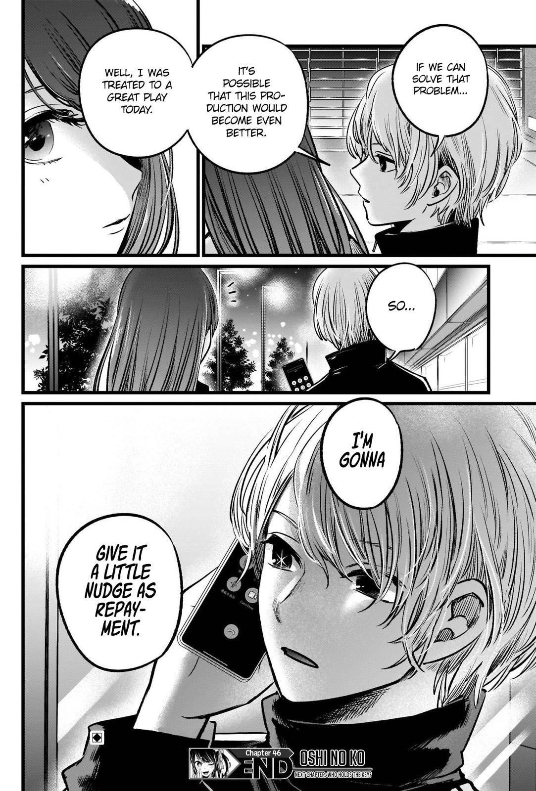 Oshi no Ko Chapter 46 page 18 - Chapter 46: Theater