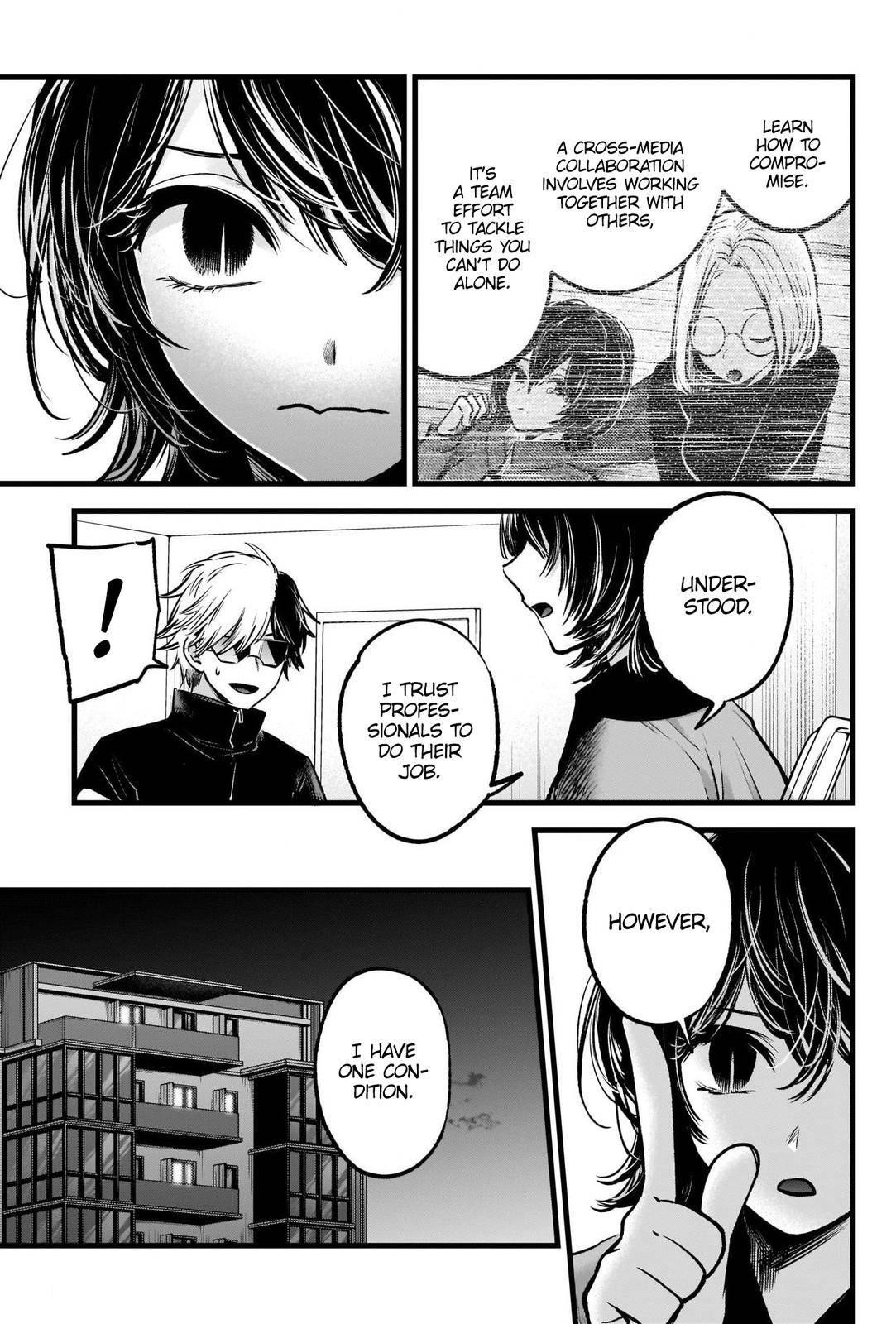 Oshi no Ko Chapter 49 page 10 - Chapter 49: Rewriting