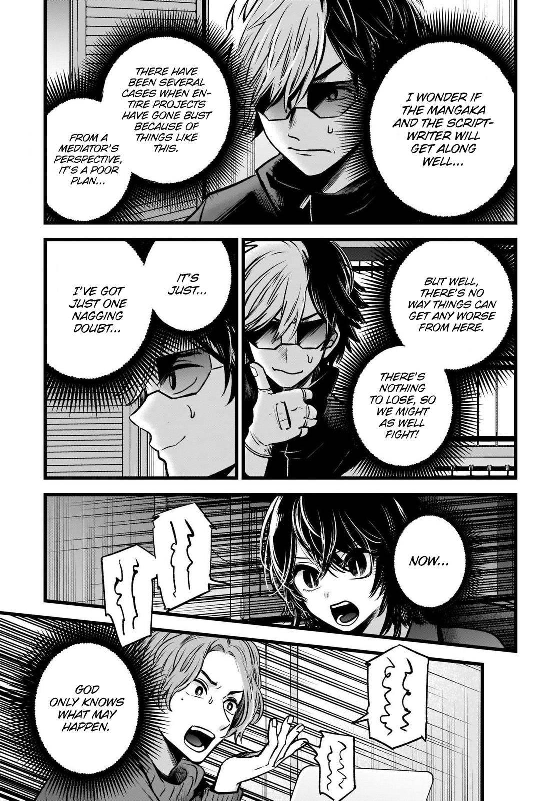 Oshi no Ko Chapter 49 page 12 - Chapter 49: Rewriting