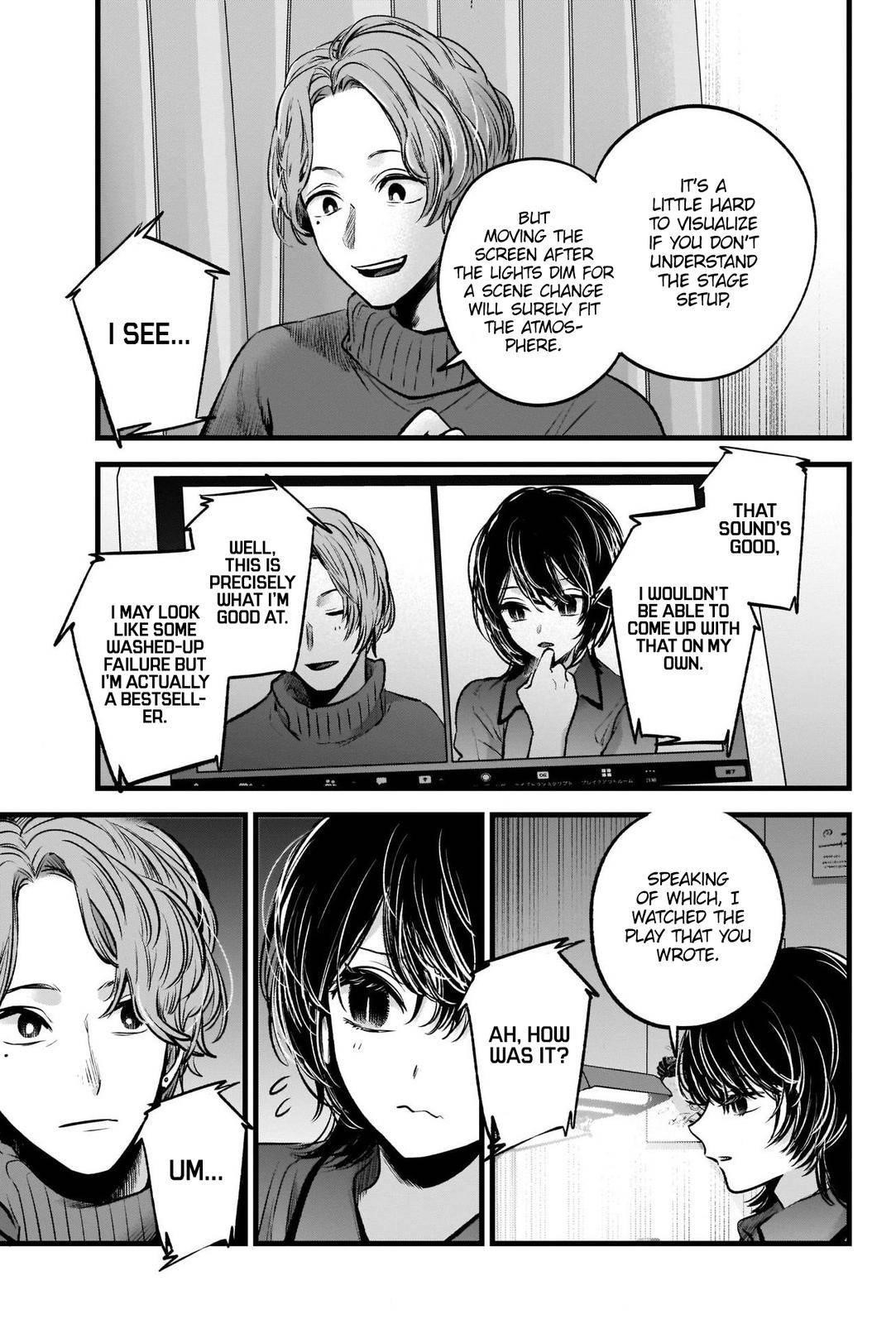 Oshi no Ko Chapter 49 page 14 - Chapter 49: Rewriting