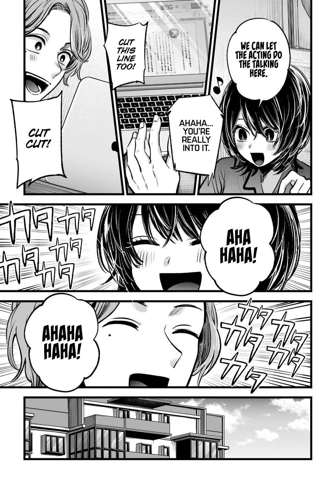 Oshi no Ko Chapter 49 page 16 - Chapter 49: Rewriting