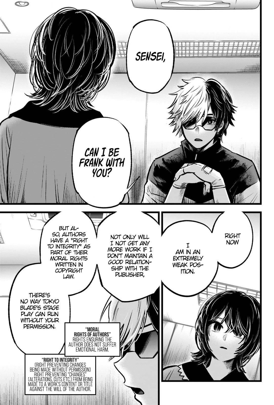 Oshi no Ko Chapter 49 page 6 - Chapter 49: Rewriting