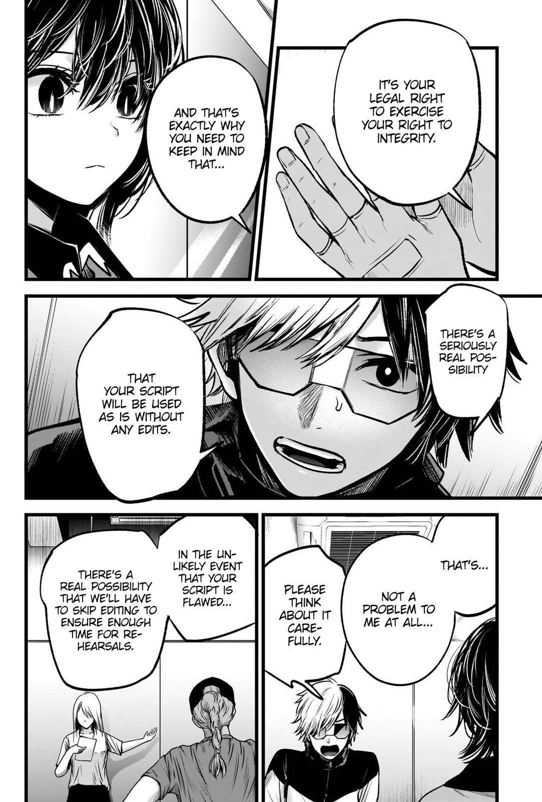 Oshi no Ko Chapter 49 page 7 - Chapter 49: Rewriting