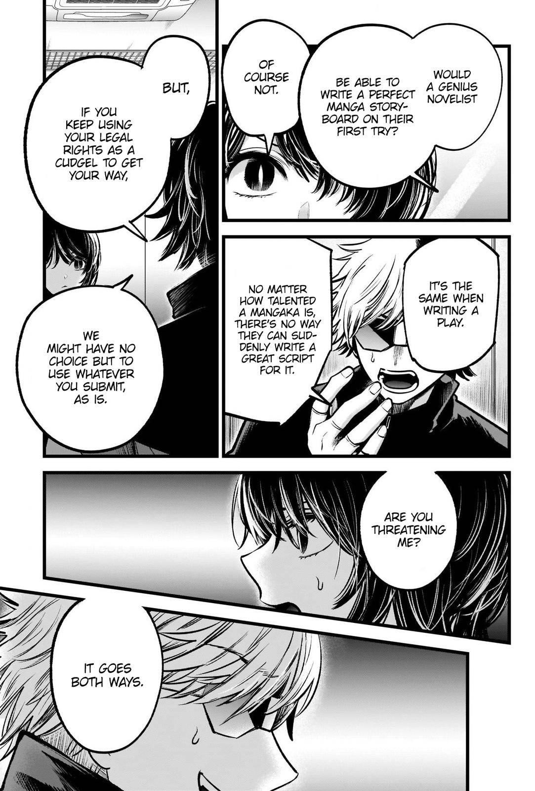 Oshi no Ko Chapter 49 page 8 - Chapter 49: Rewriting