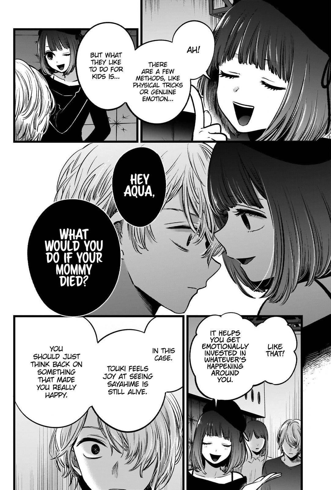 Oshi no Ko Chapter 50 page 10 - Chapter 50: Emotional Acting