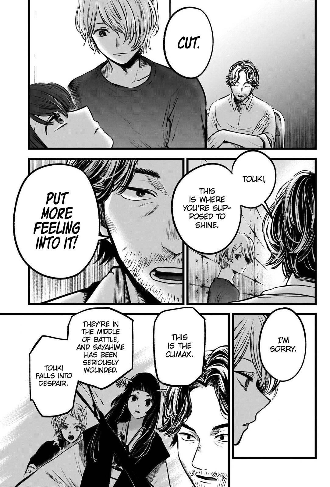 Oshi no Ko Chapter 50 page 5 - Chapter 50: Emotional Acting