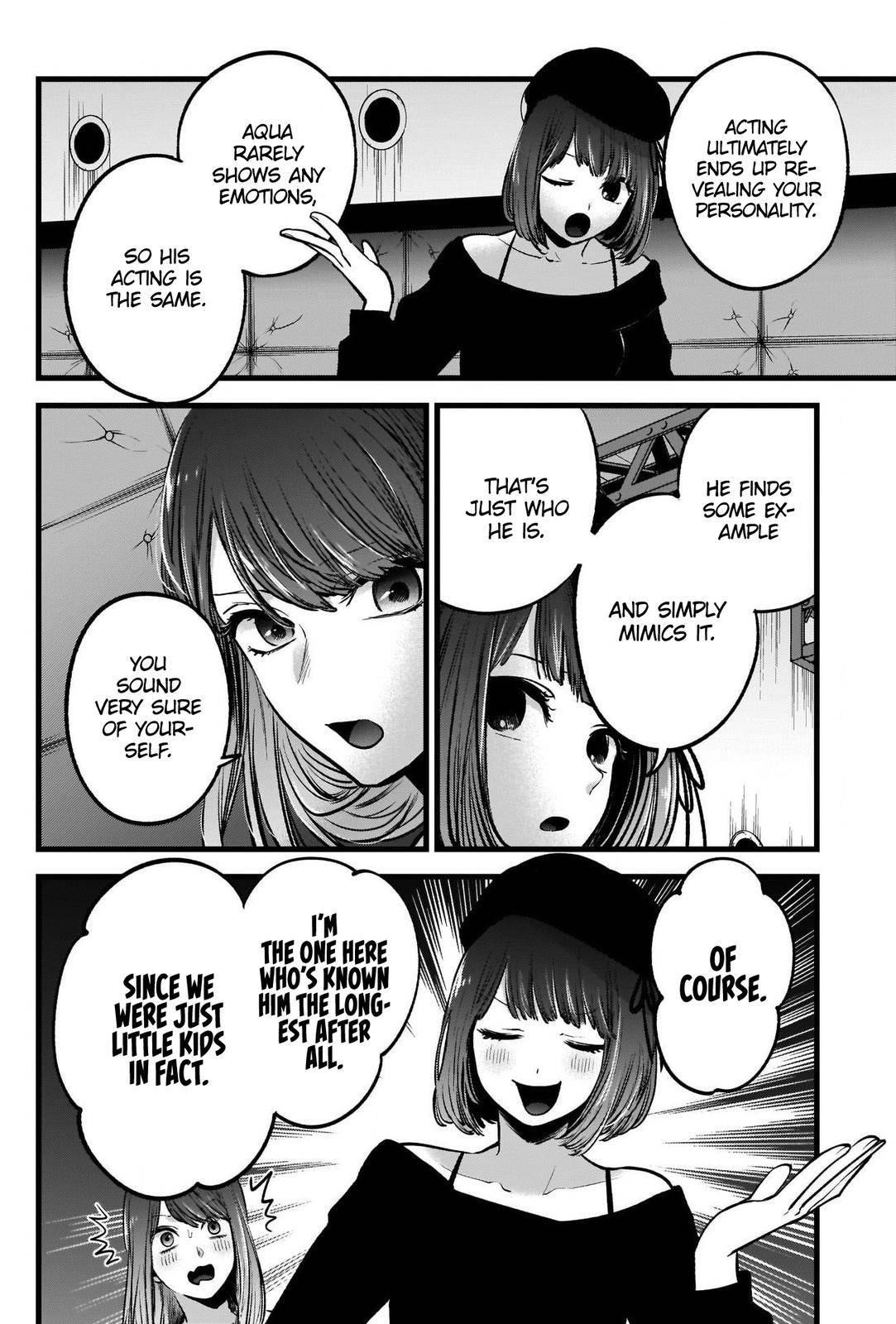 Oshi no Ko Chapter 50 page 8 - Chapter 50: Emotional Acting