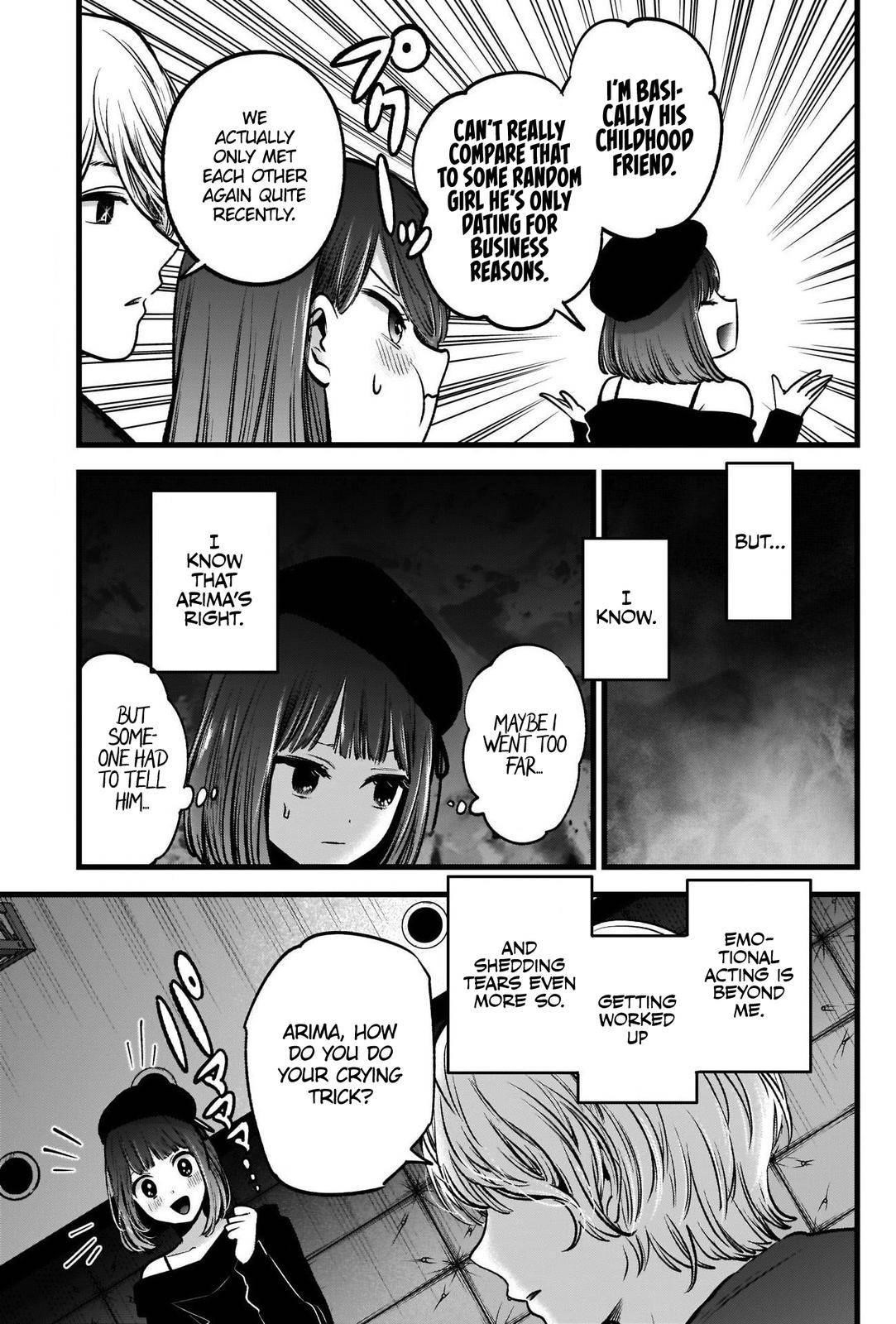 Oshi no Ko Chapter 50 page 9 - Chapter 50: Emotional Acting