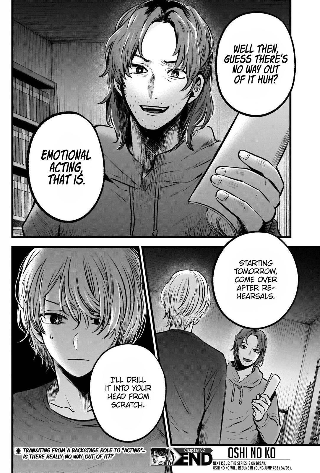 Oshi no Ko Chapter 52 page 19 - Chapter 52: Boyfriend-Girlfriend