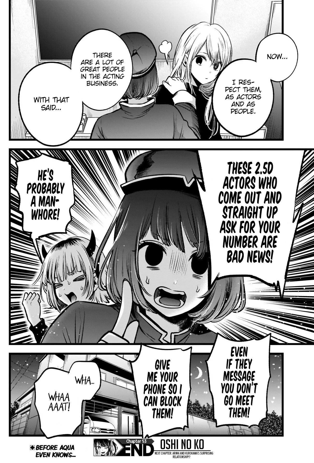 Oshi no Ko Chapter 53 page 19 - Chapter 53: Pickup