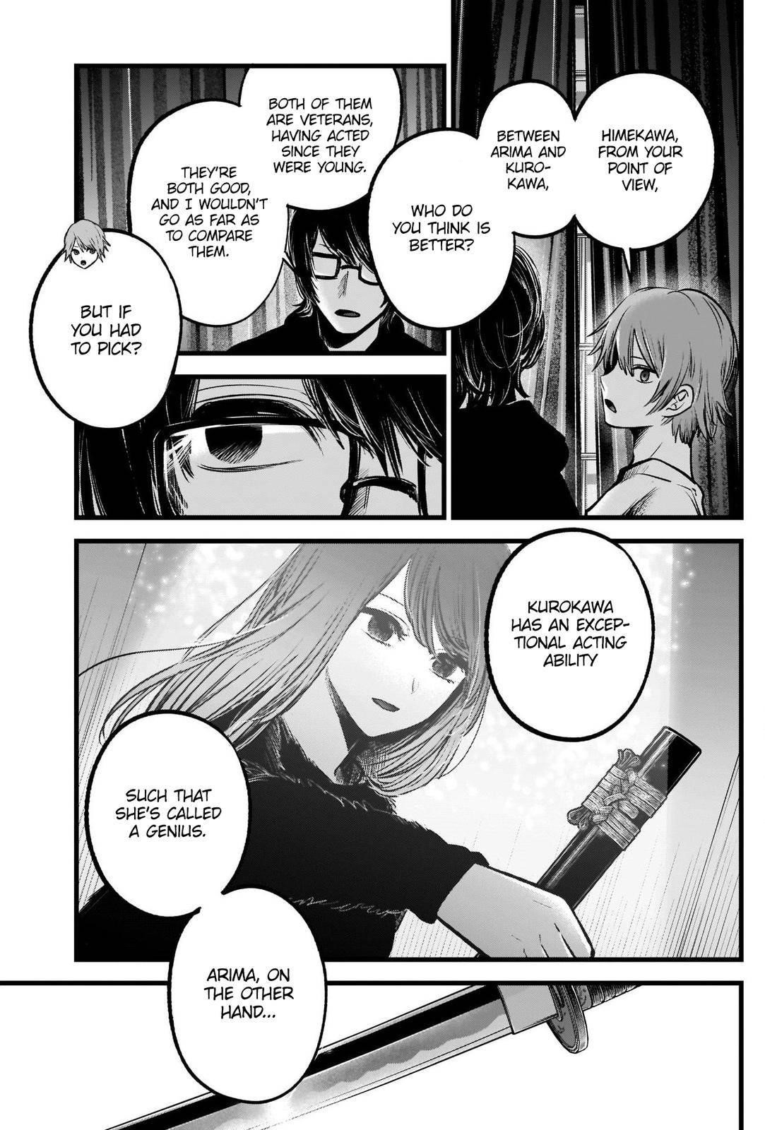 Oshi no Ko Chapter 54 page 13 - Chapter 54: Point of Contention