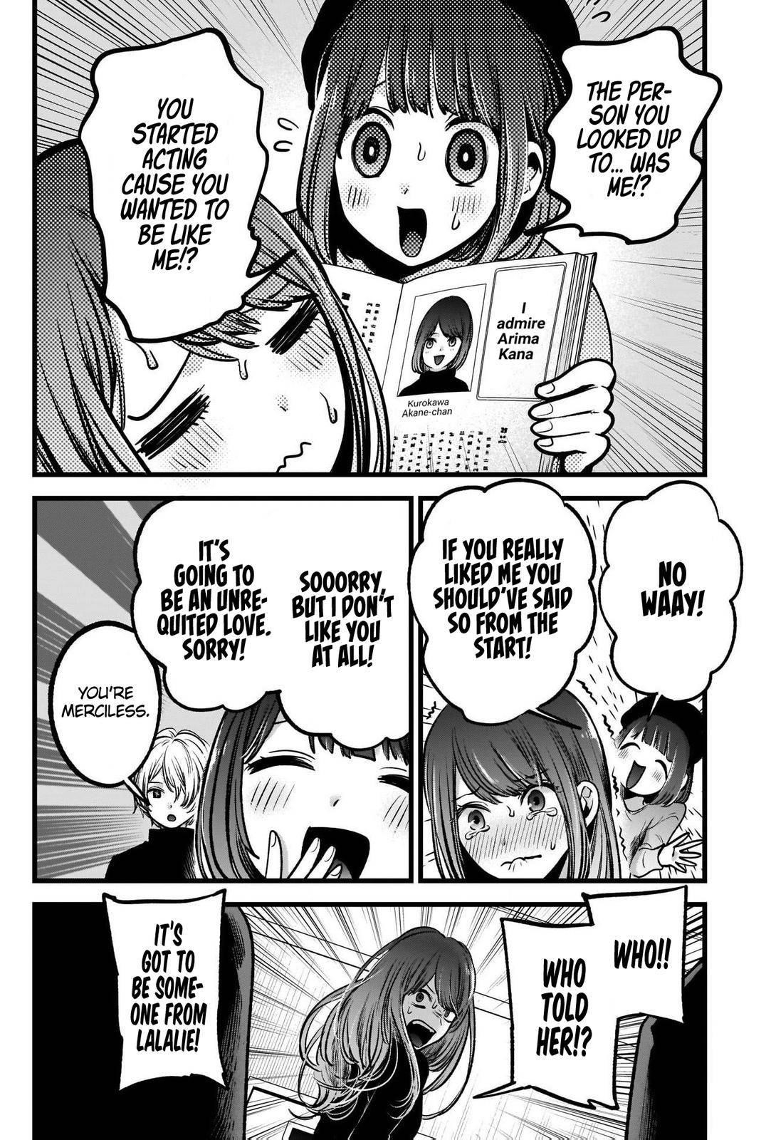 Oshi no Ko Chapter 54 page 4 - Chapter 54: Point of Contention