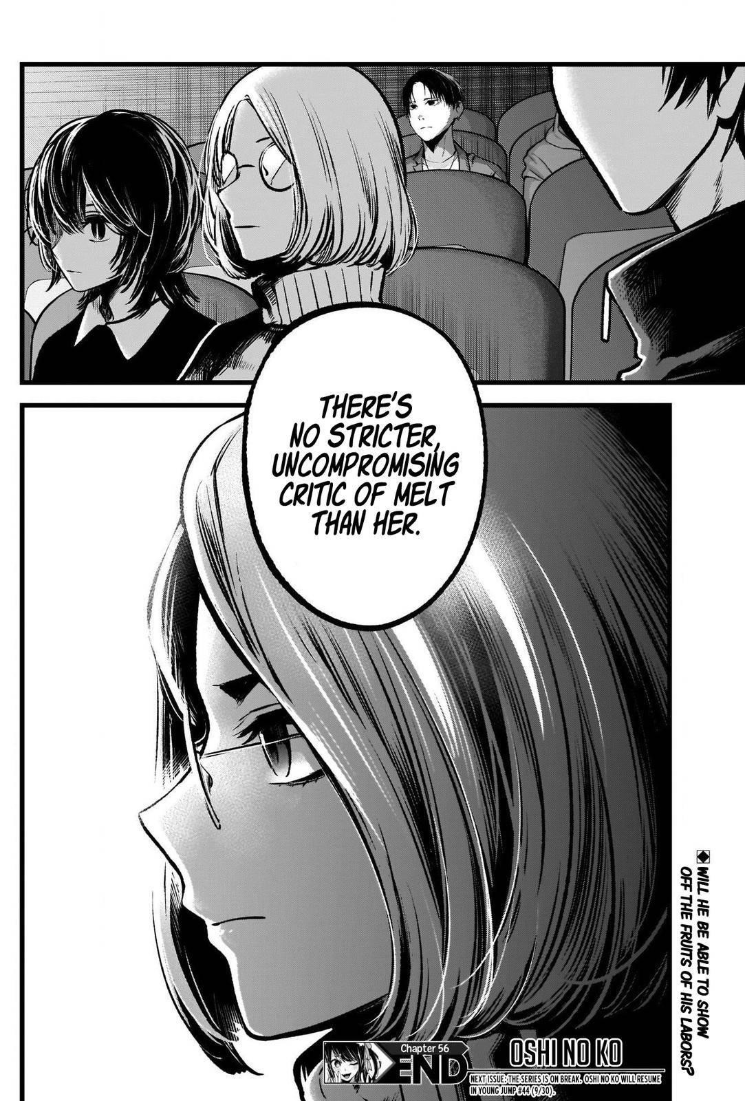 Oshi no Ko Chapter 56 page 18 - Chapter 56: First Clash