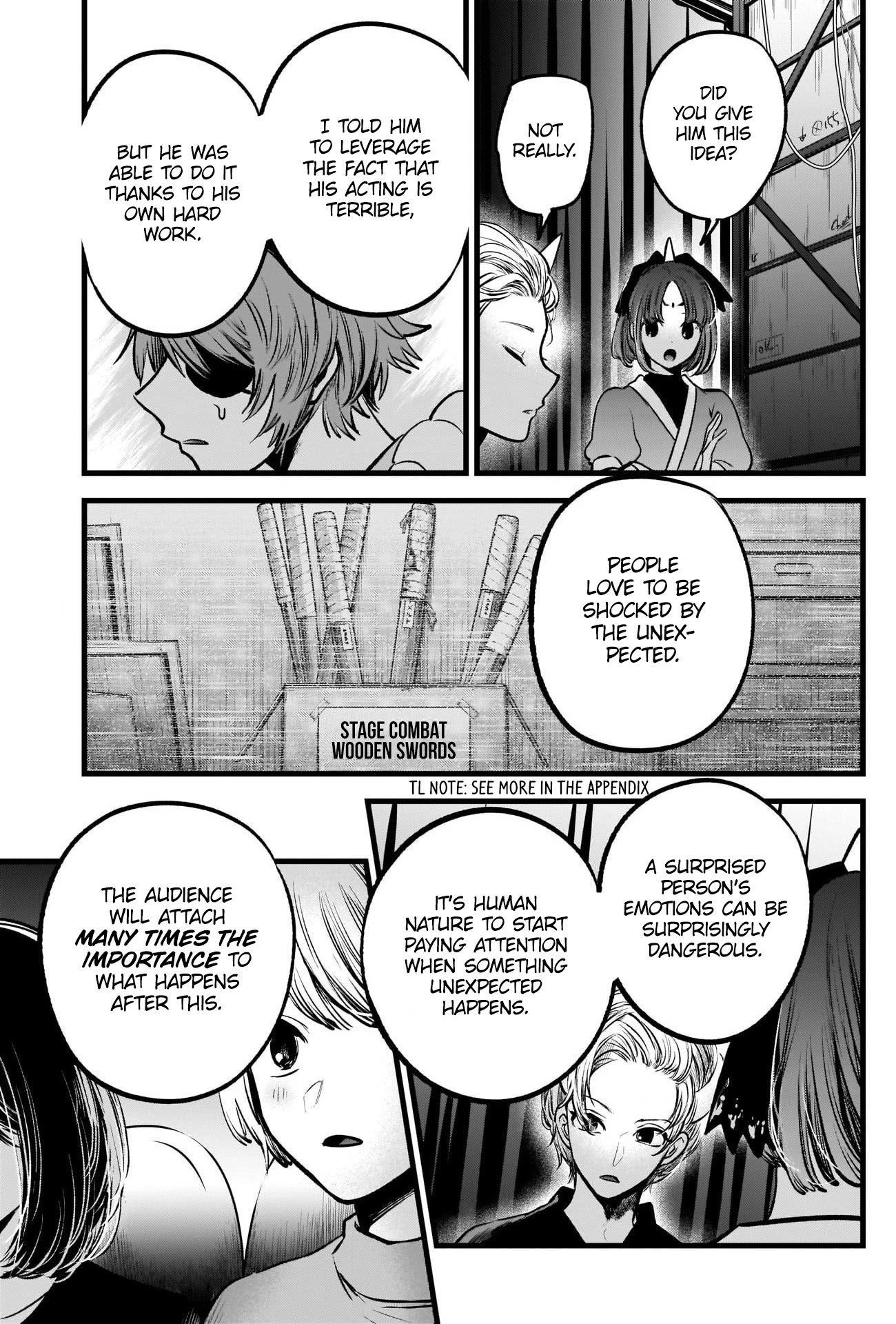 Oshi no Ko Chapter 58 page 3 - Chapter 58: Growth