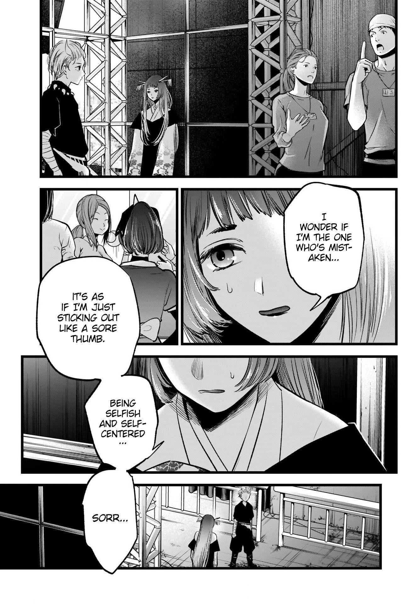 Oshi no Ko Chapter 61 page 14 - Chapter 61: Reacting