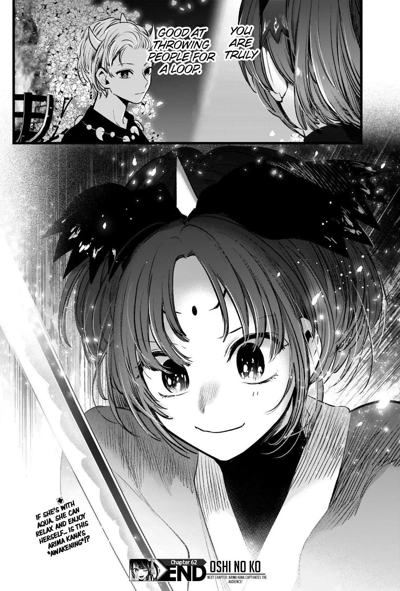 Oshi no Ko Chapter 62 page 19 - Chapter 62: Ad-lib