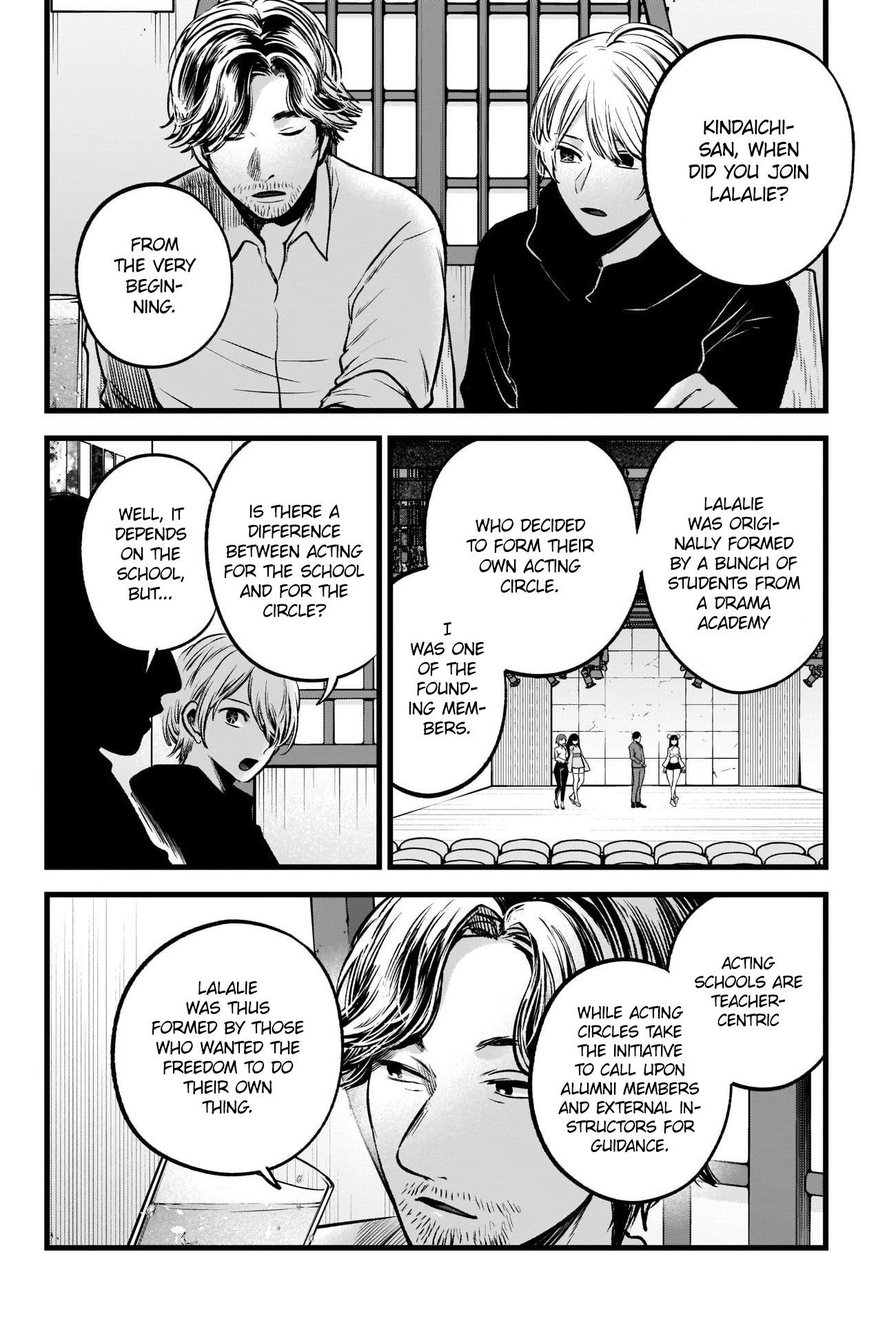 Oshi no Ko Chapter 67 page 8 - Chapter 67: Drinking Party